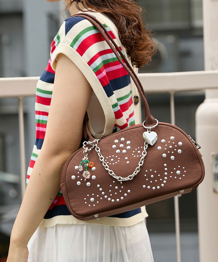 Casselini(キャセリーニ)スタッズナイロンボストン | CASSELINI ONLINE