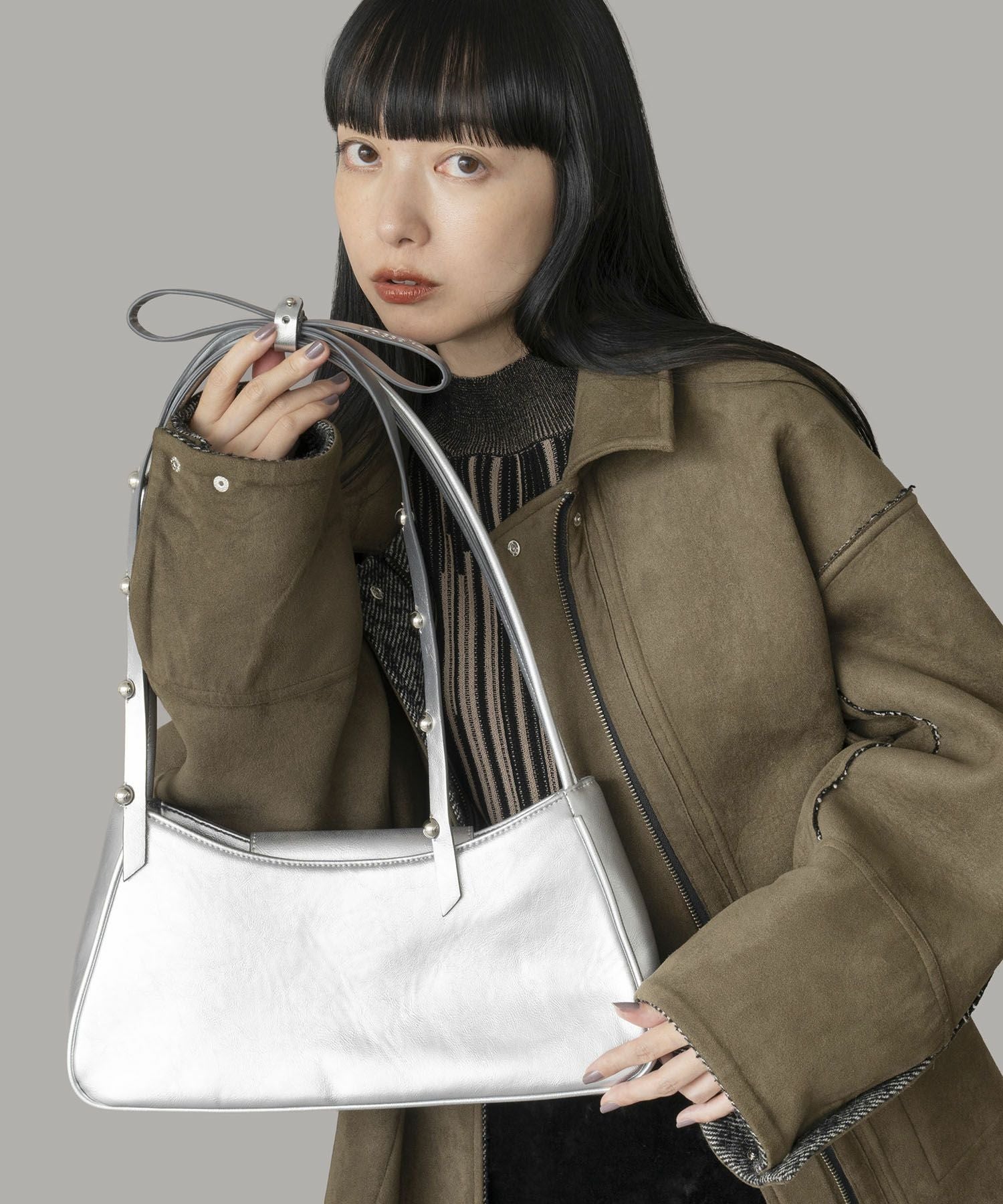 Casselini(キャセリーニ)肩リボンエナメルバッグ | CASSELINI ONLINE SHOP