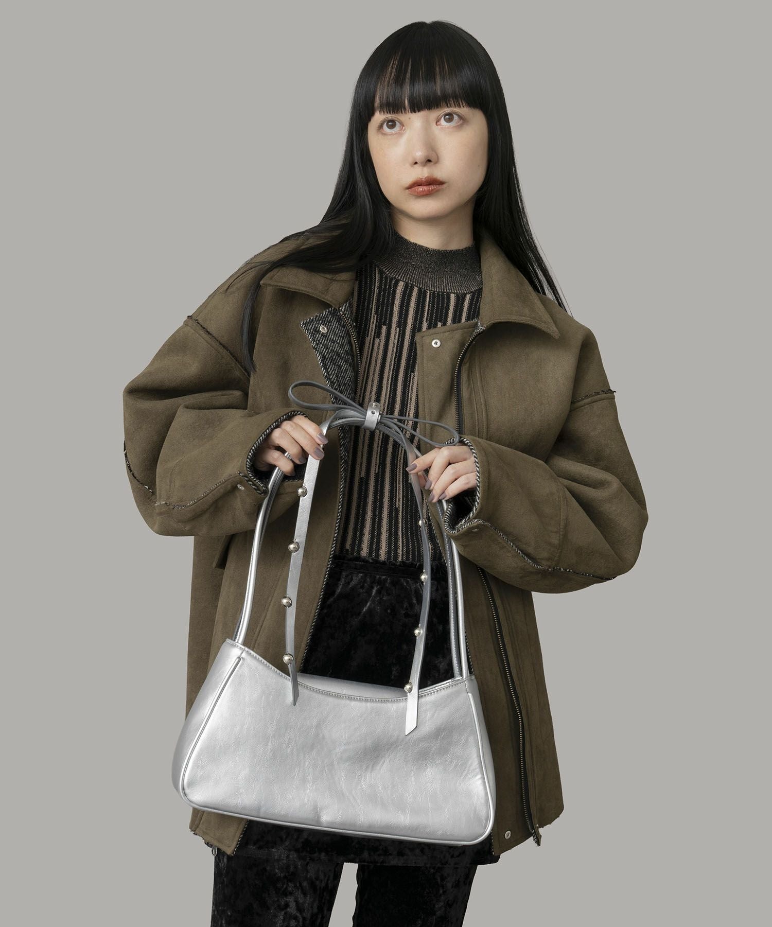 Casselini(キャセリーニ)肩リボンエナメルバッグ | CASSELINI ONLINE SHOP