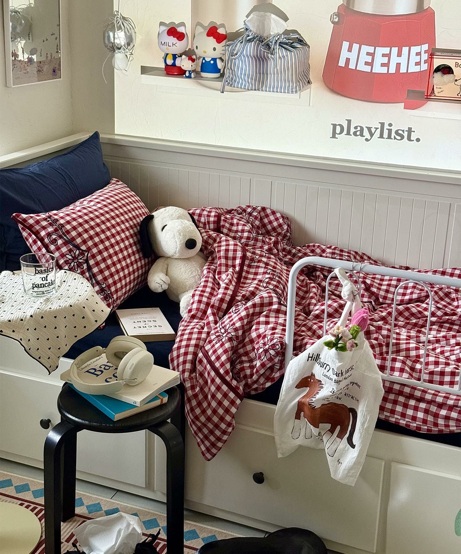 Casselini HOME(キャセリーニ ホーム)フラワー刺繍布団カバーセット