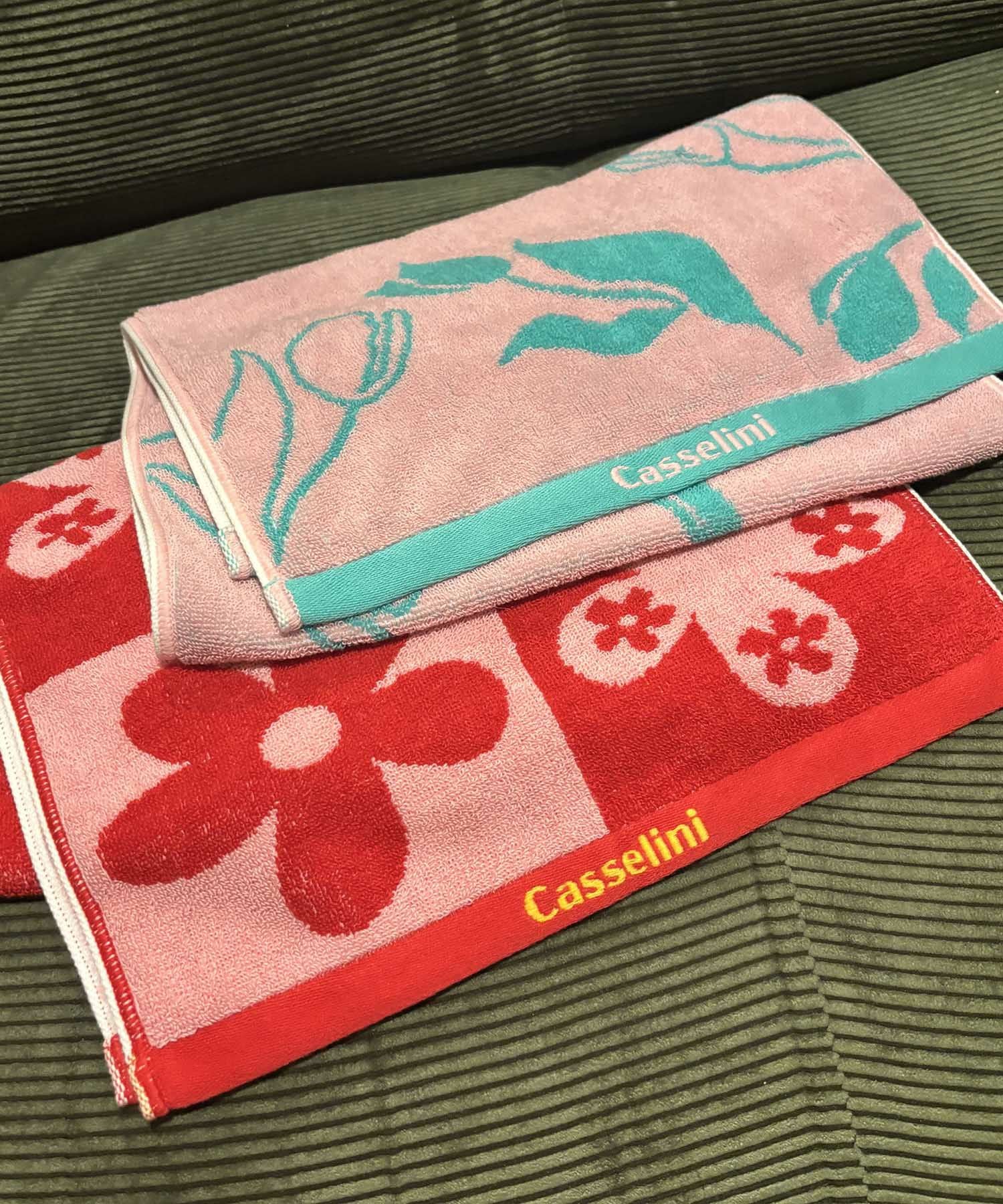 Casselini HOME(キャセリーニ ホーム)フラワージャガードタオル
