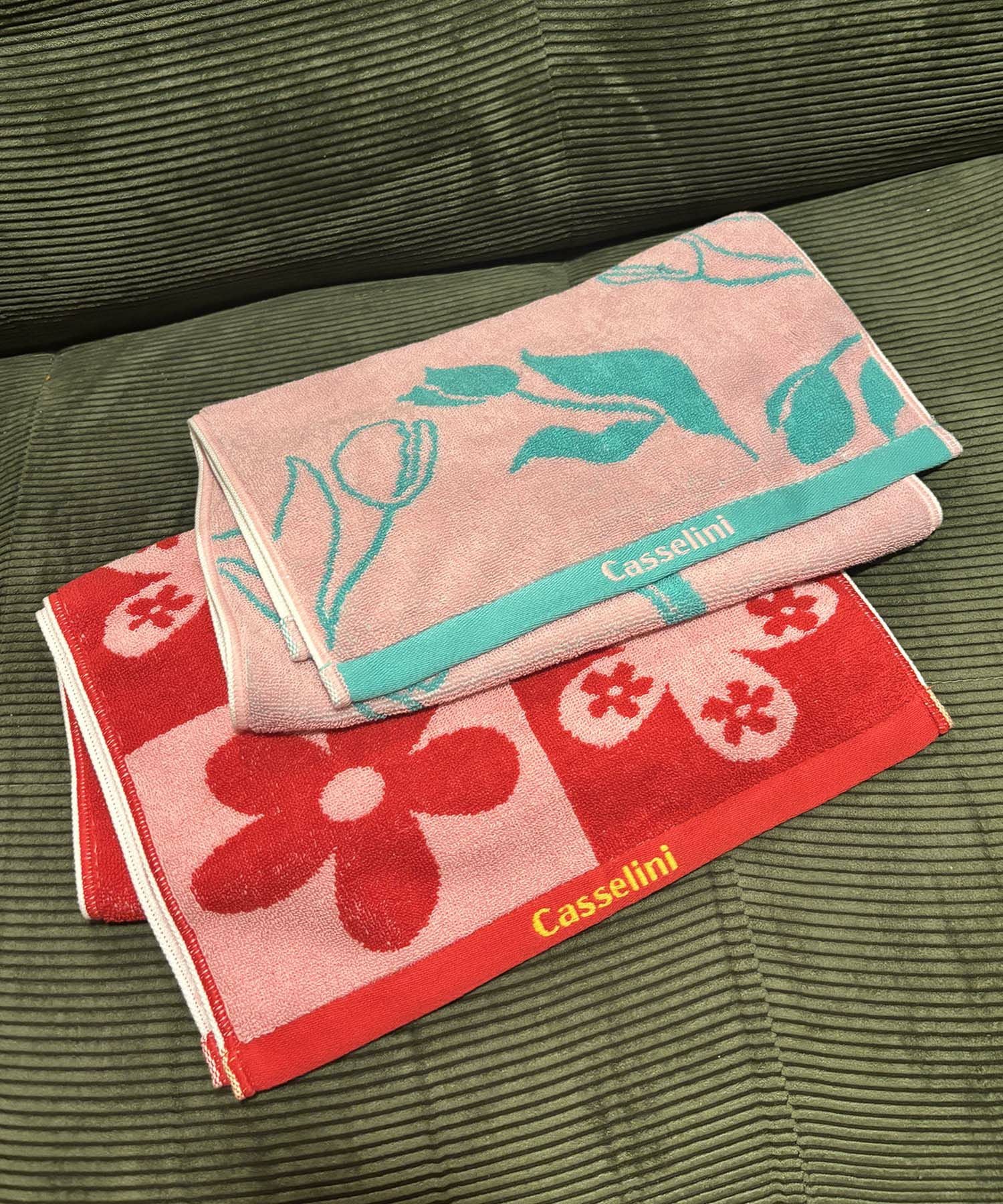 Casselini HOME(キャセリーニ ホーム)フラワージャガードタオル