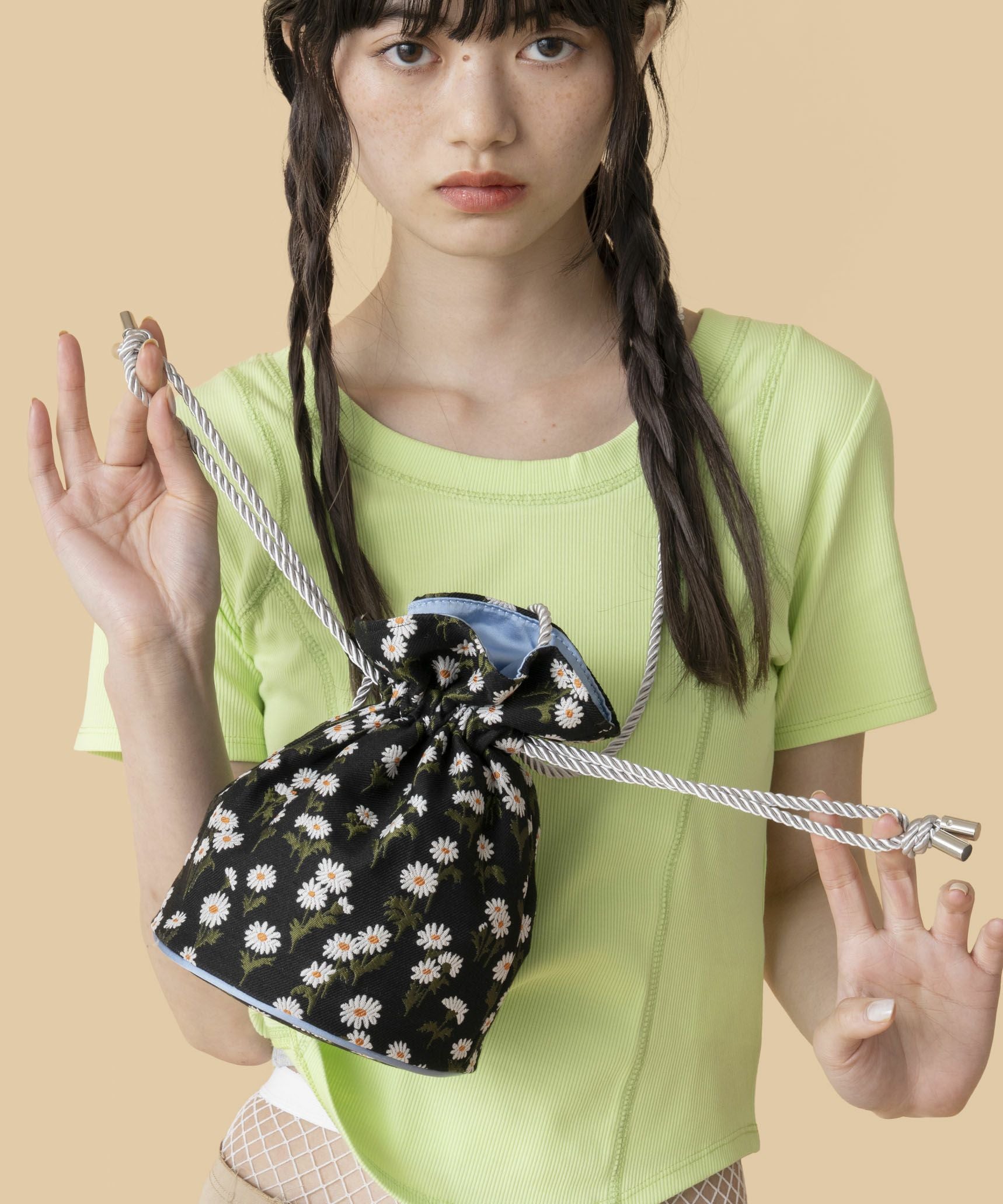 Casselini(キャセリーニ)ジャガード巾着 | CASSELINI ONLINE SHOP