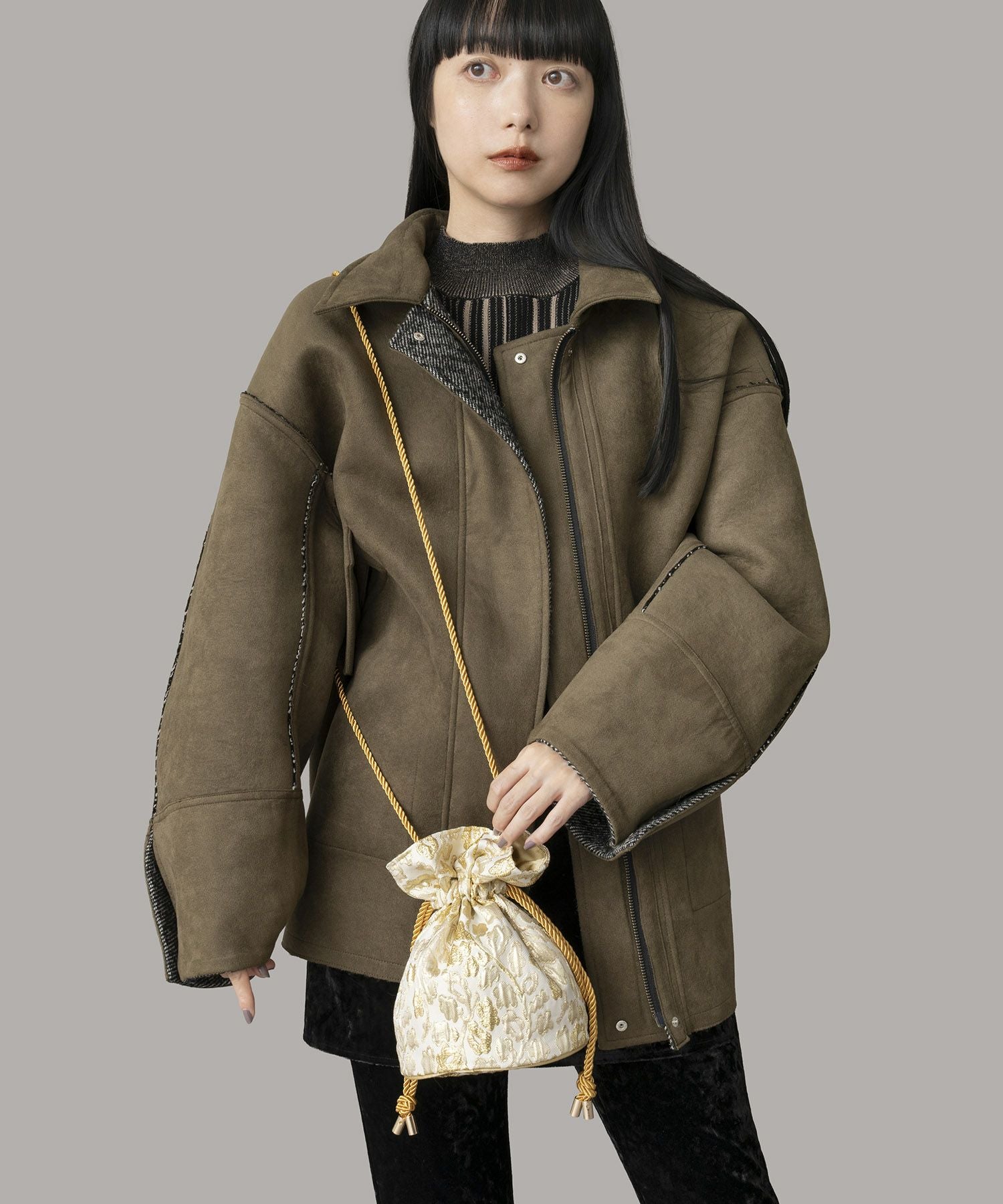 Casselini(キャセリーニ)ジャガード巾着 | CASSELINI ONLINE SHOP