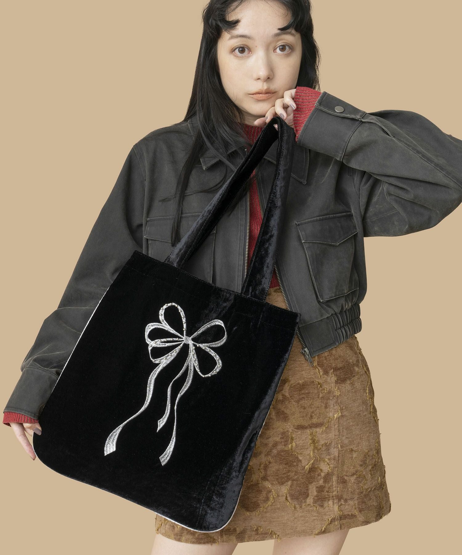 キャセリーニ♡サークルリボントート期間限定込み Casselini(キャセリーニ)ニュアンスリボントート | CASSELINI ONLINE SHOP