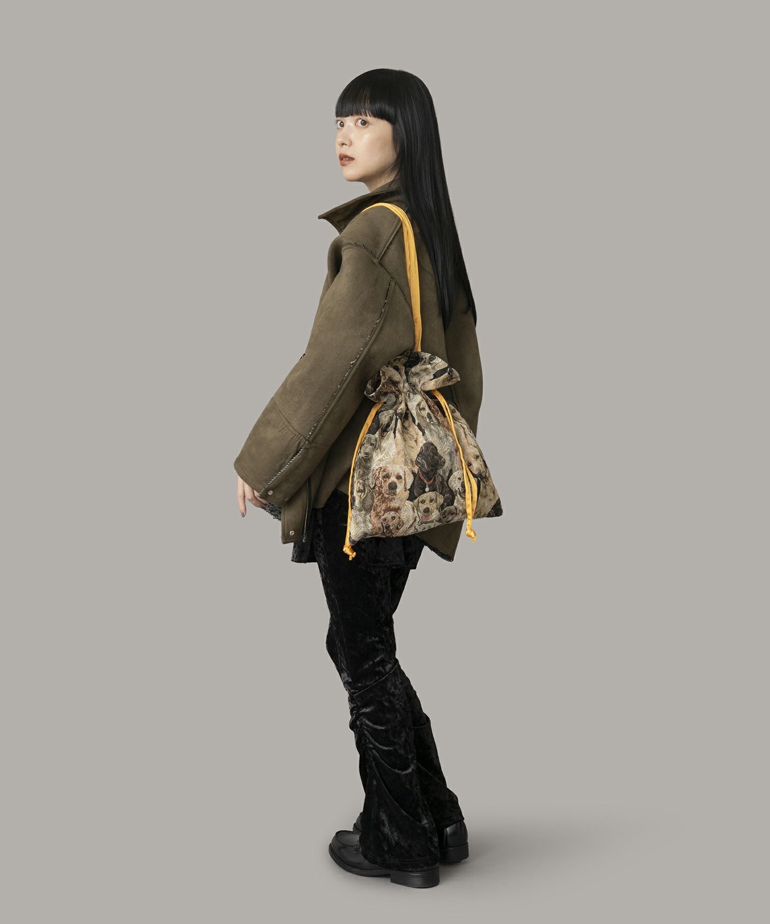 Casselini(キャセリーニ)ジャガード巾着トート | CASSELINI ONLINE SHOP