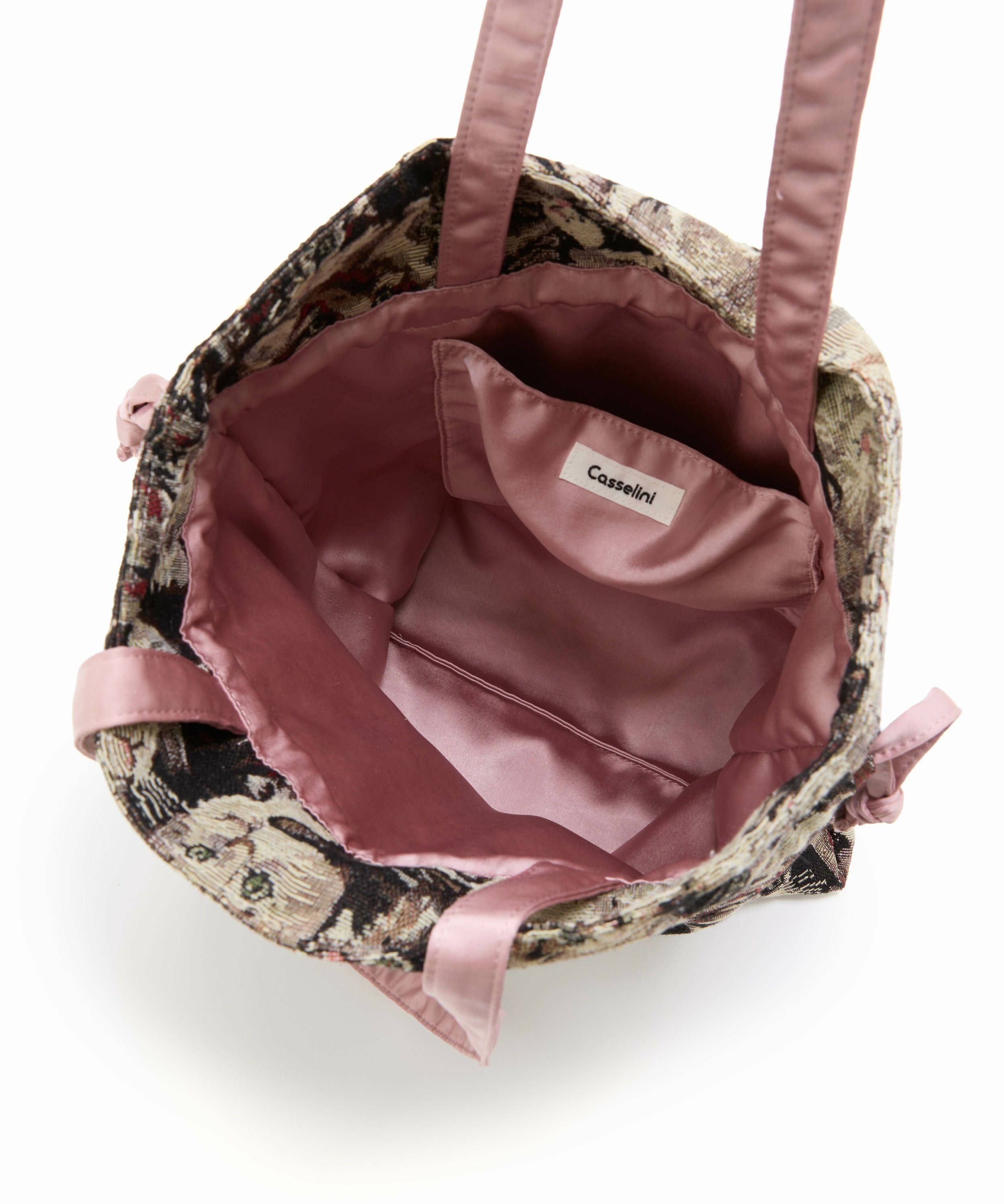 Casselini(キャセリーニ)ジャガード巾着トート | CASSELINI ONLINE SHOP