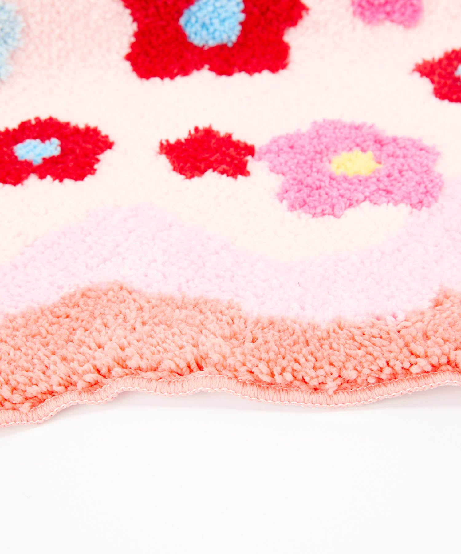 花柄フリースラグ 約190cm x240 cm Casselini HOME(キャセリーニ ホーム)フラワーラグ | CASSELINI ONLINE