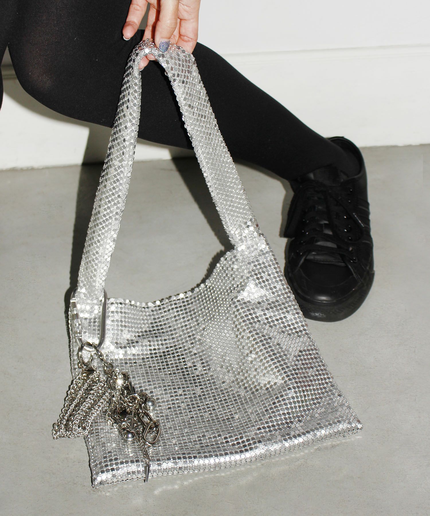 HEY! Mrs ROSE(ヘイ！ミセスローズ)Metal & Chain BAG | CASSELINI