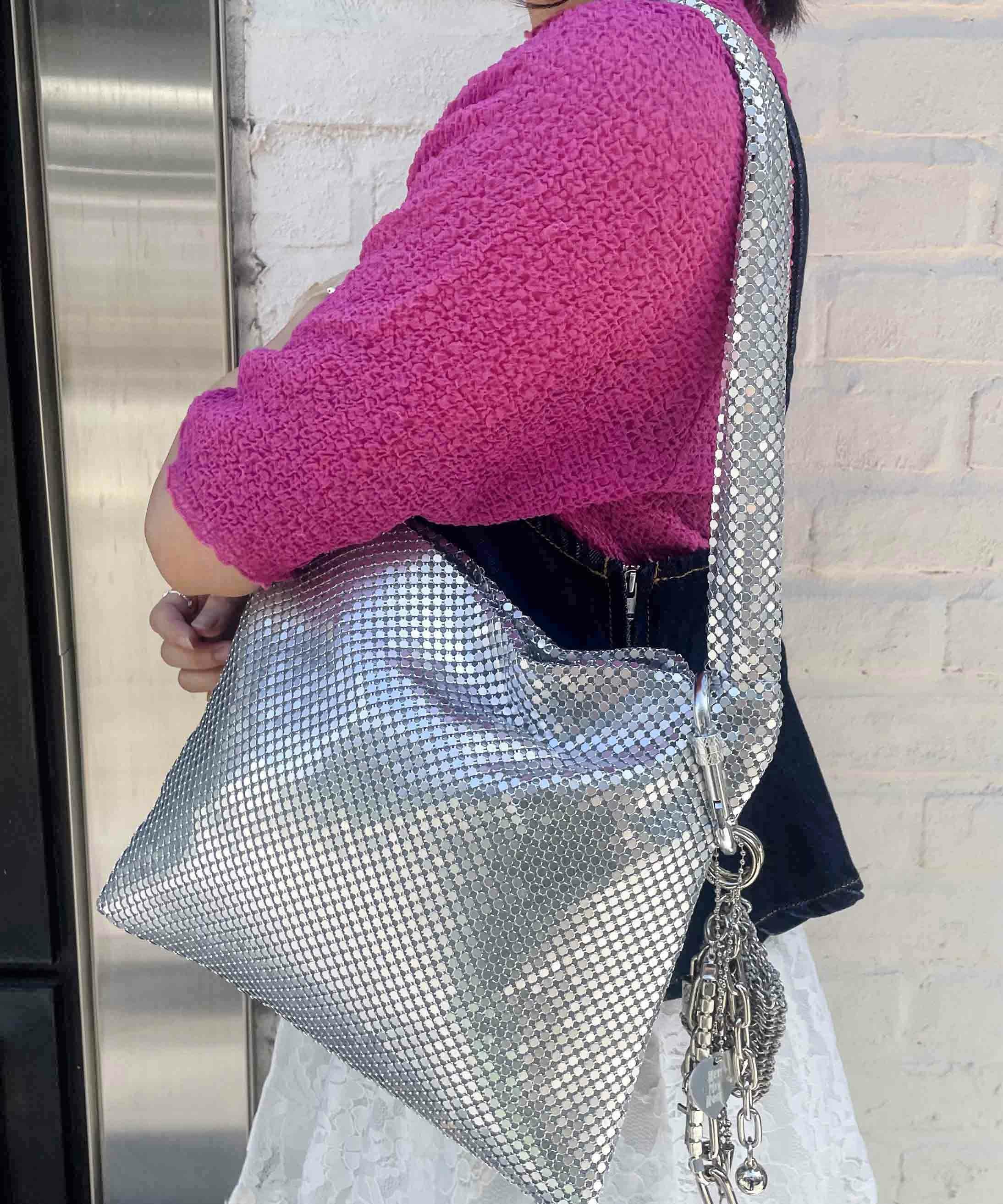 HEY! Mrs ROSE(ヘイ！ミセスローズ)Metal & Chain BAG | CASSELINI