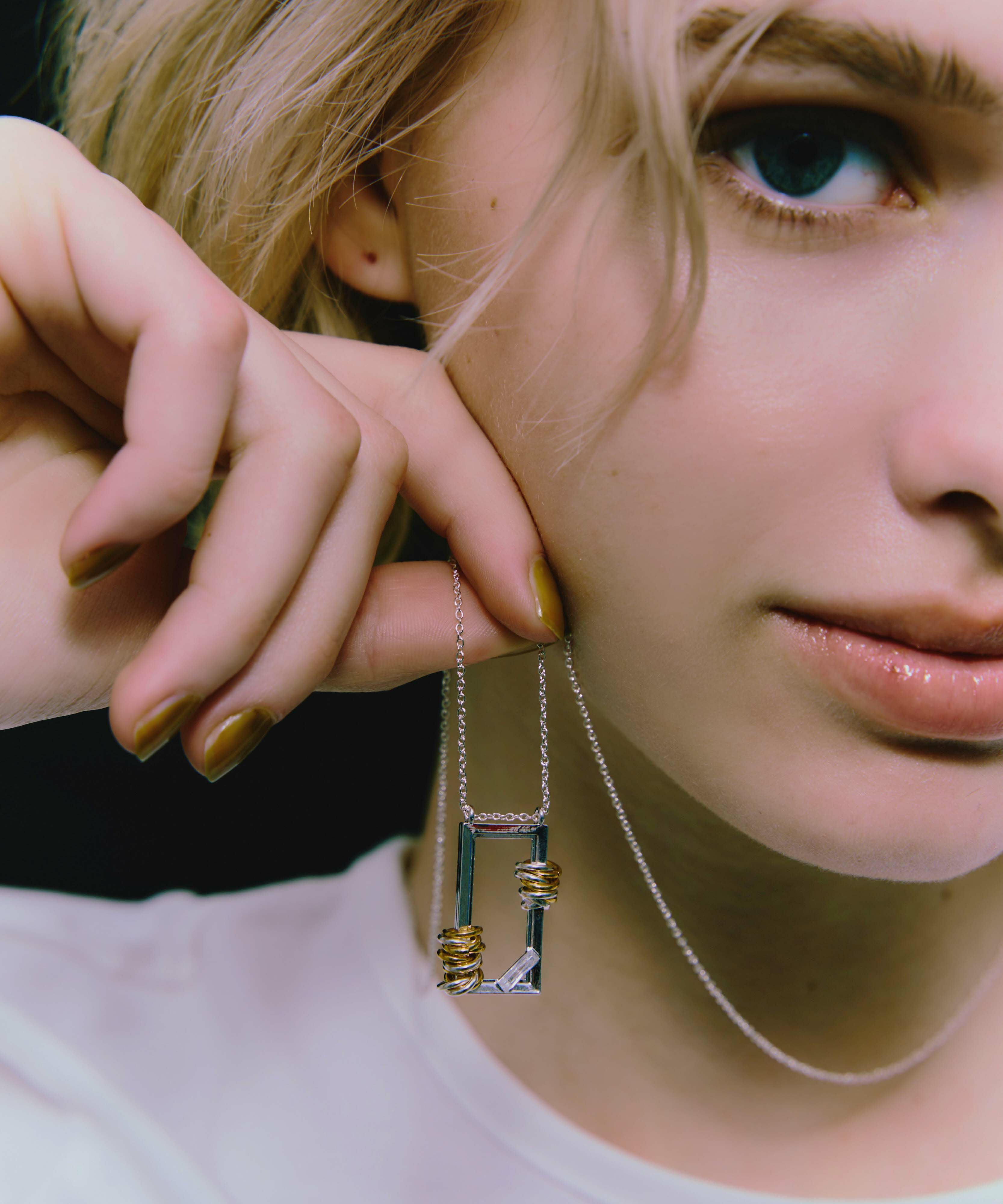 LAPUIS] Coil Frame necklace | CASSELINI ONLINE SHOP