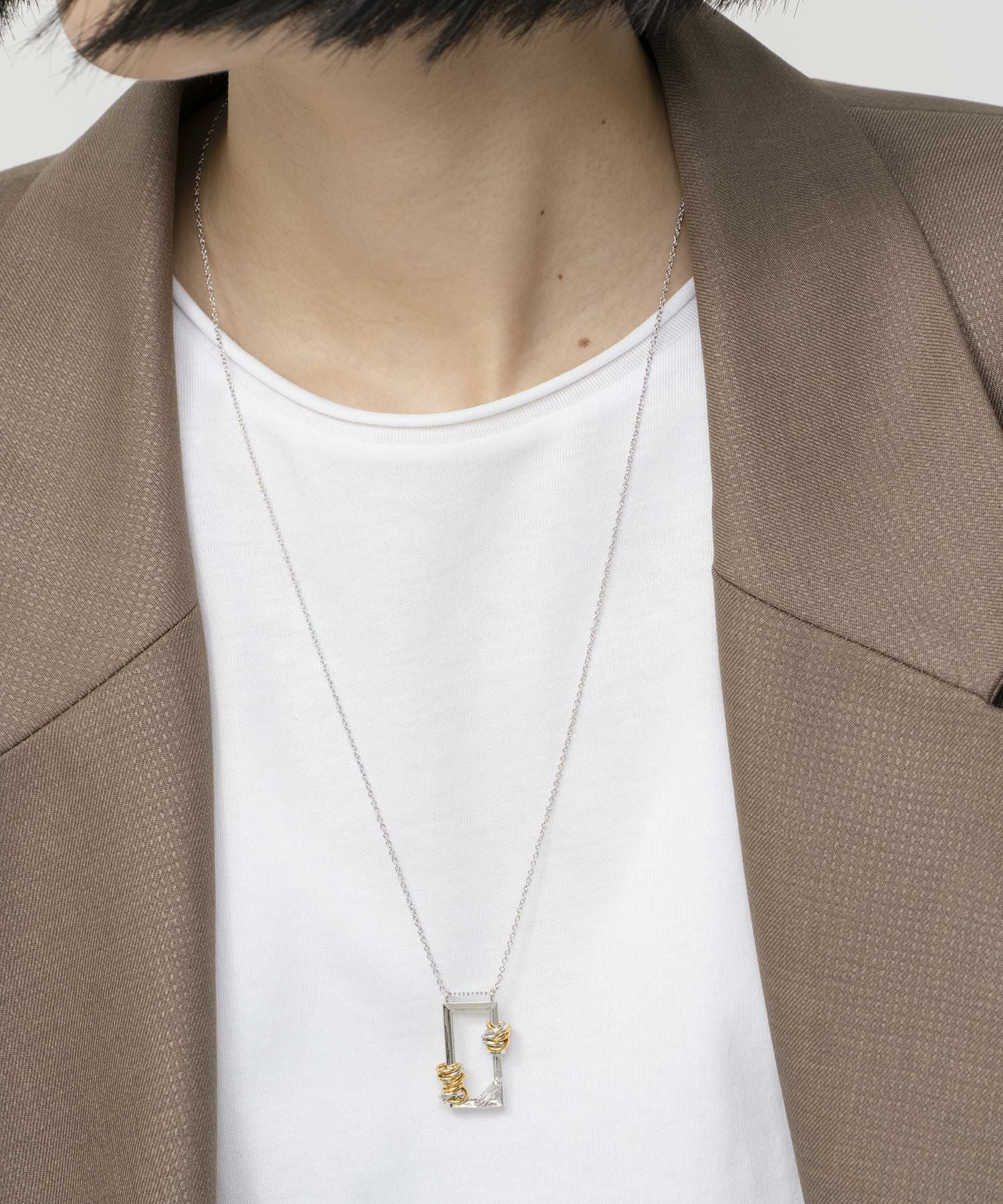 LAPUIS] Coil Frame necklace | CASSELINI ONLINE SHOP
