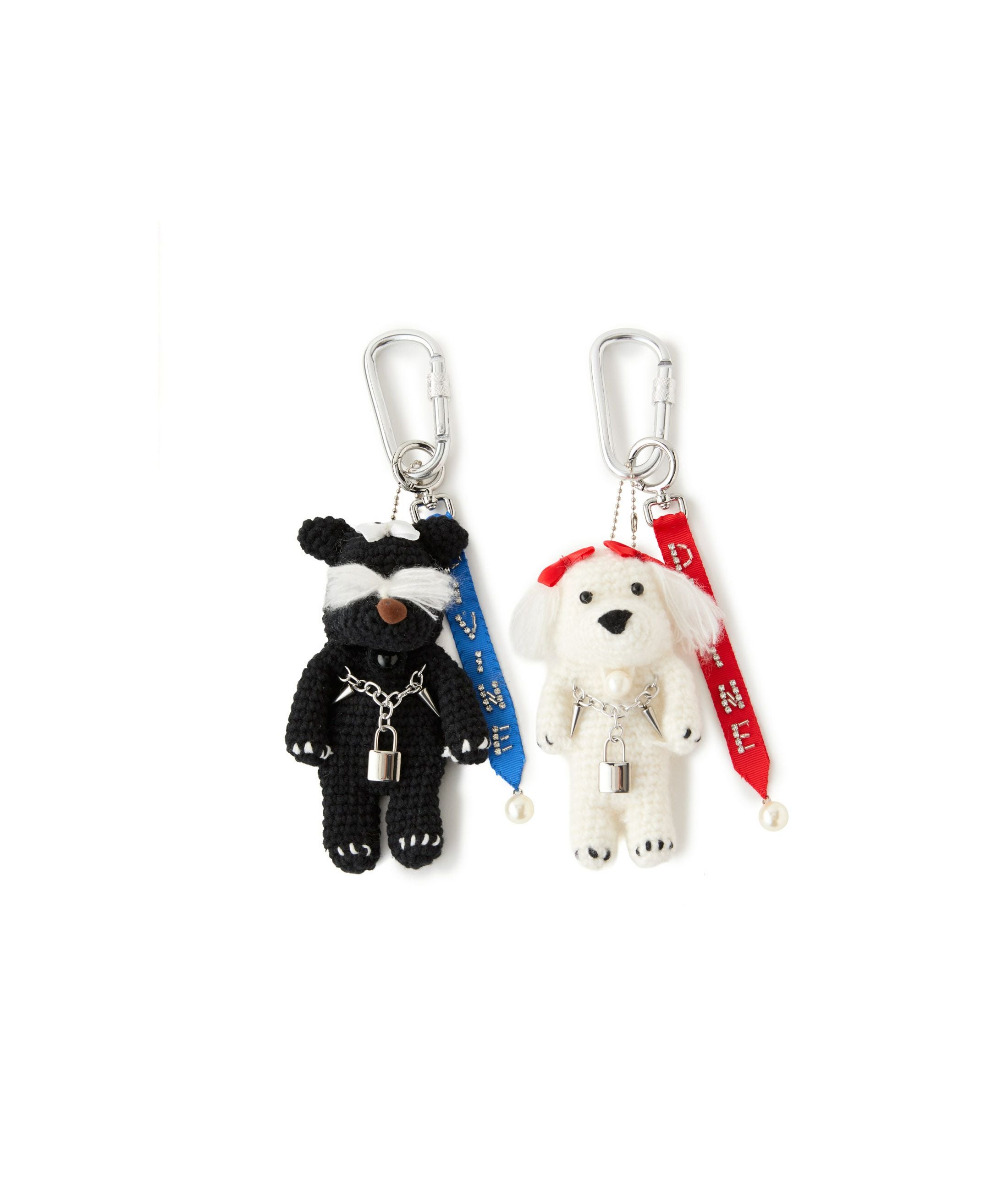 HEY! Mrs ROSE(ヘイ！ミセスローズ)Crochet Dog LipCharm | CASSELINI