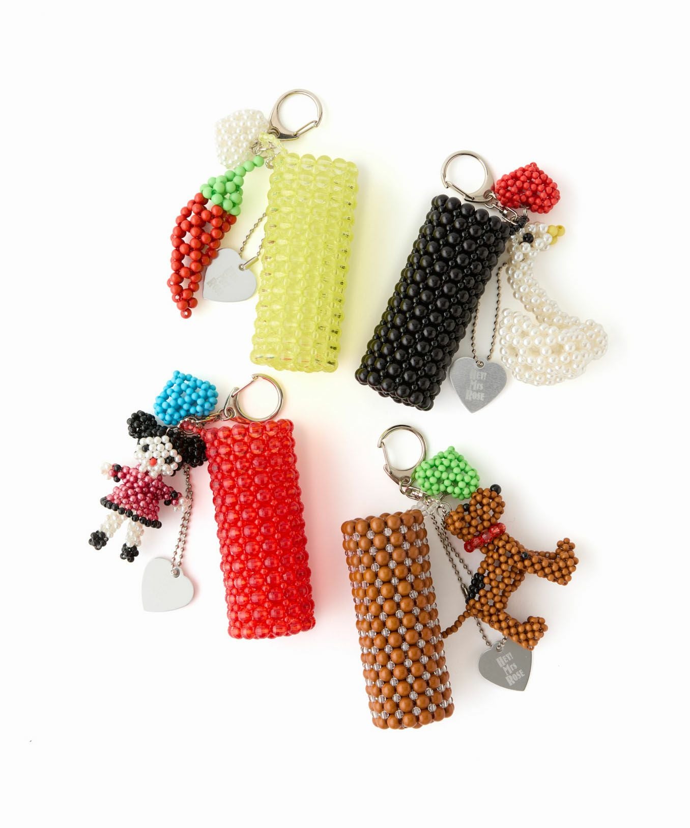 HEY! Mrs ROSE(ヘイ！ミセスローズ)Beads Lip KeyCharm | CASSELINI
