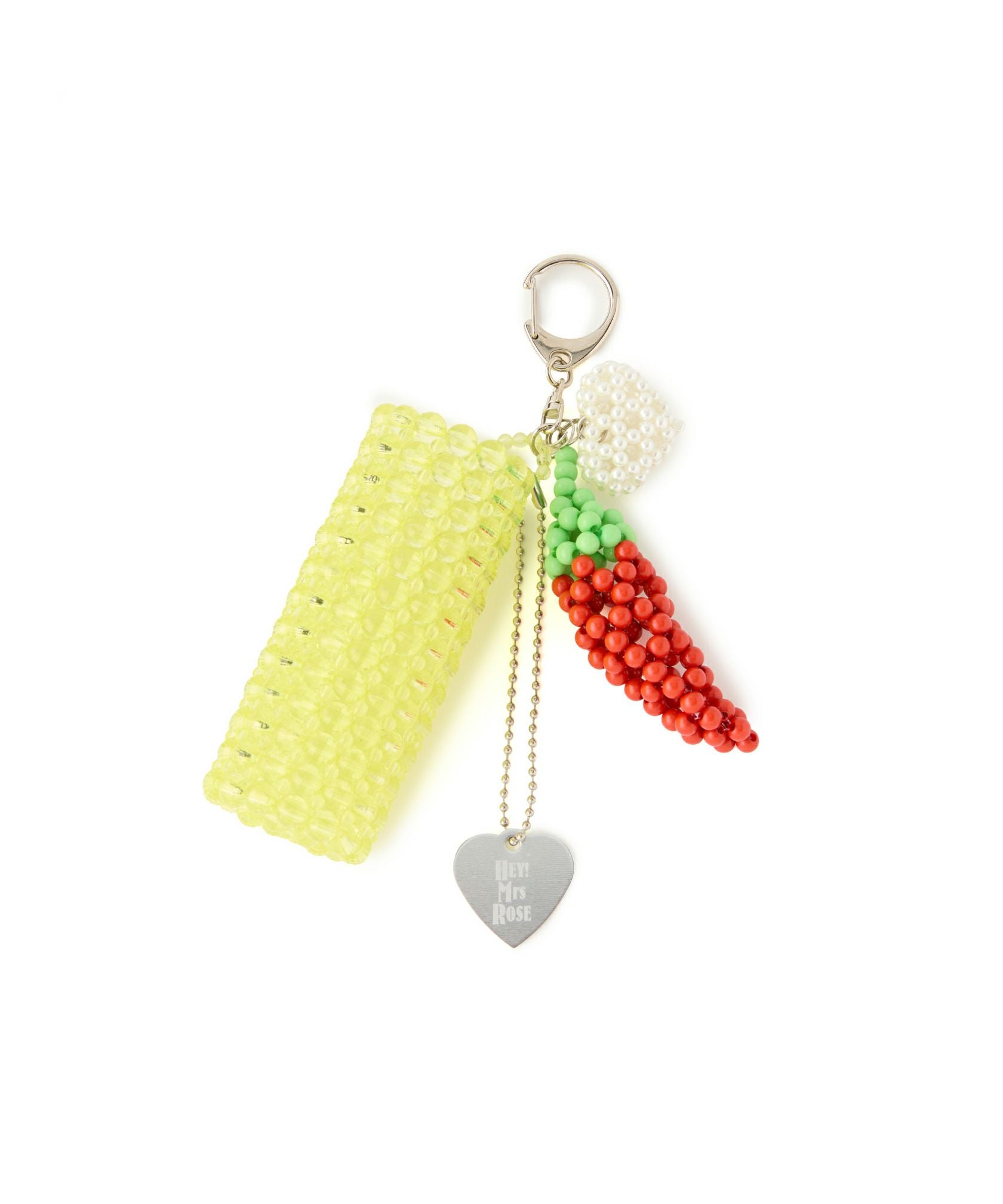 ローズさま限定 HEY! Mrs ROSE(ヘイ！ミセスローズ)Beads Lip KeyCharm | CASSELINI