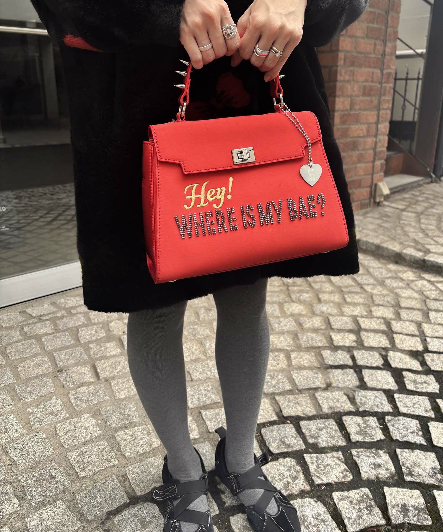 HEY! Mrs ROSE(ヘイ！ミセスローズ)Claim Hand BAG | CASSELINI ONLINE