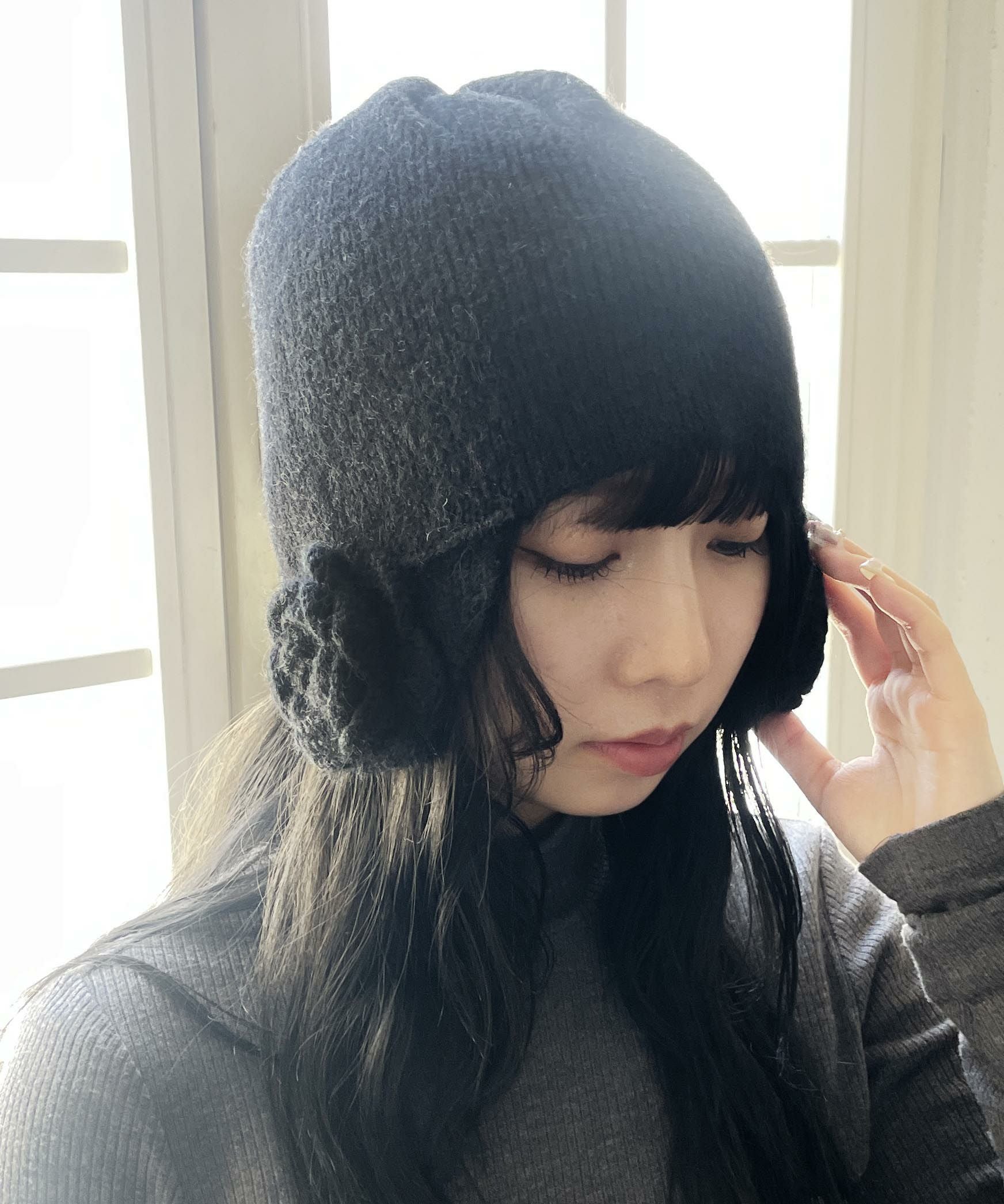 Casselini(キャセリーニ)フラワーニット帽 | CASSELINI ONLINE SHOP