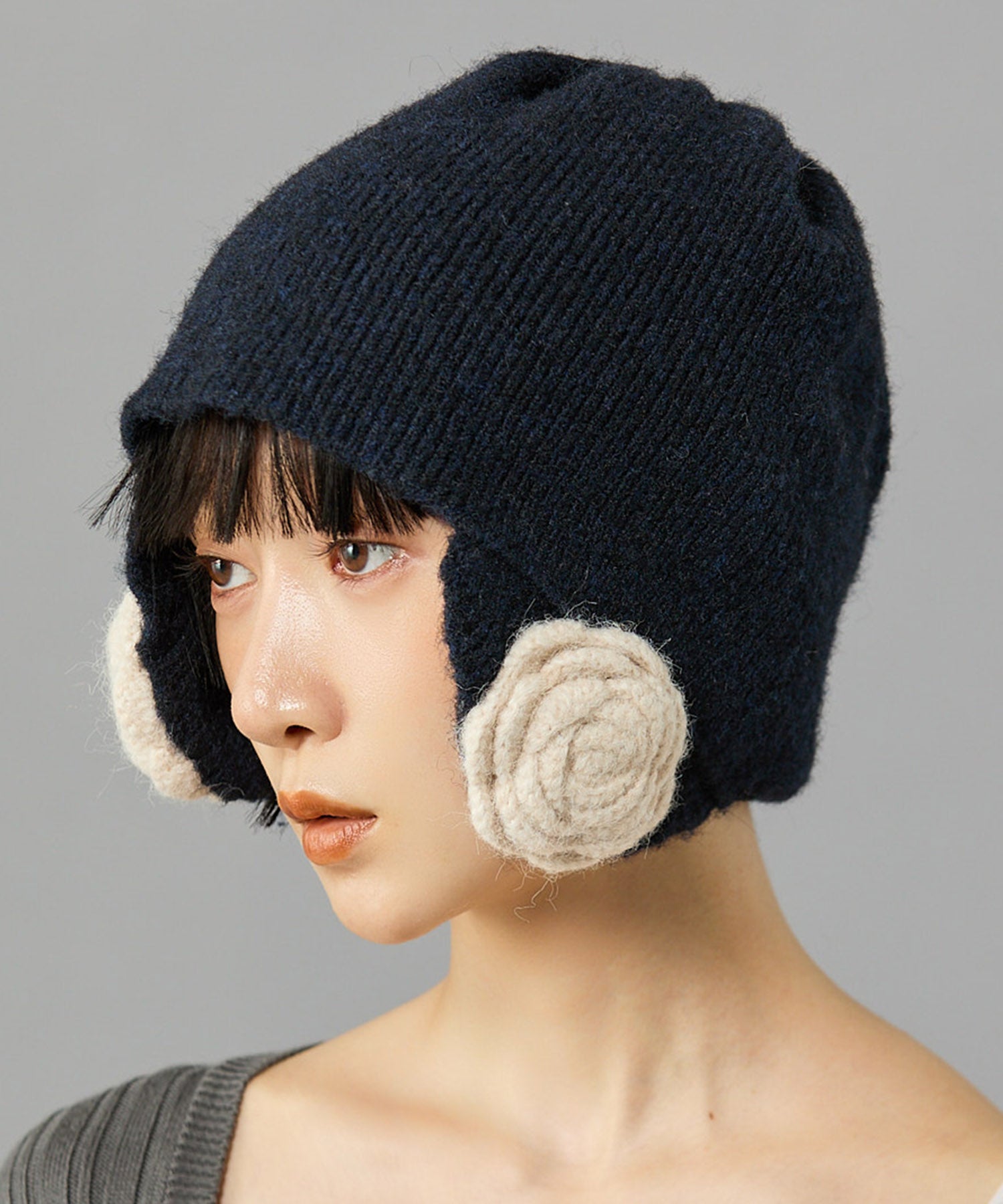 Casselini(キャセリーニ)フラワーニット帽 | CASSELINI ONLINE SHOP