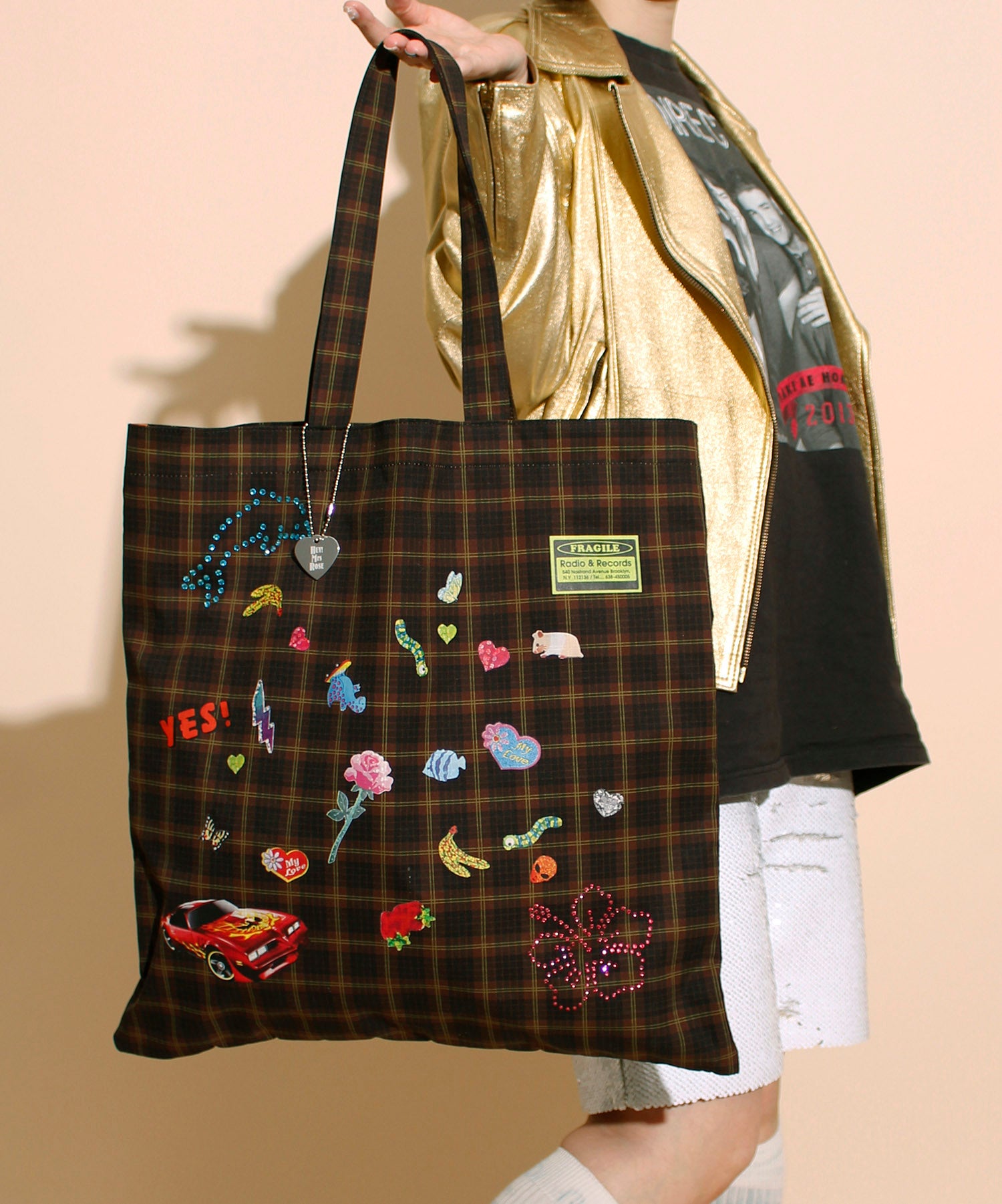 とんみページ☆リバティローズ・スワッグトートバッグ HEY! Mrs ROSE(ヘイ！ミセスローズ)Bestie TOTE | CASSELINI ONLINE SHOP