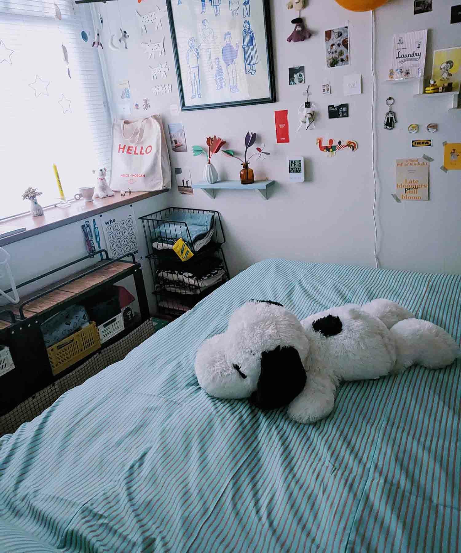 Casselini HOME(キャセリーニ ホーム)ストライプ布団カバー（ダブル
