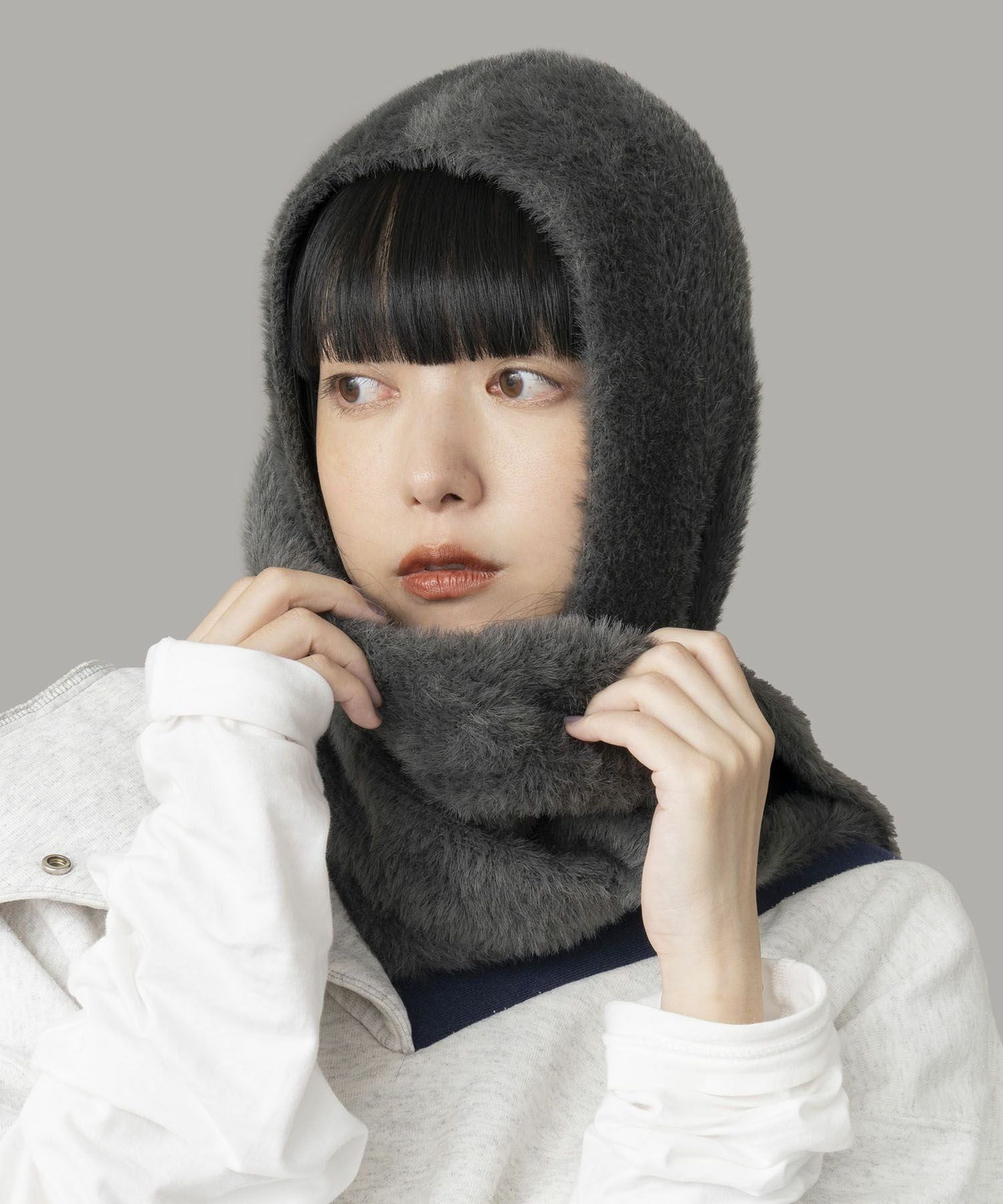 Casselini(キャセリーニ)フード付きマフラー | CASSELINI ONLINE SHOP