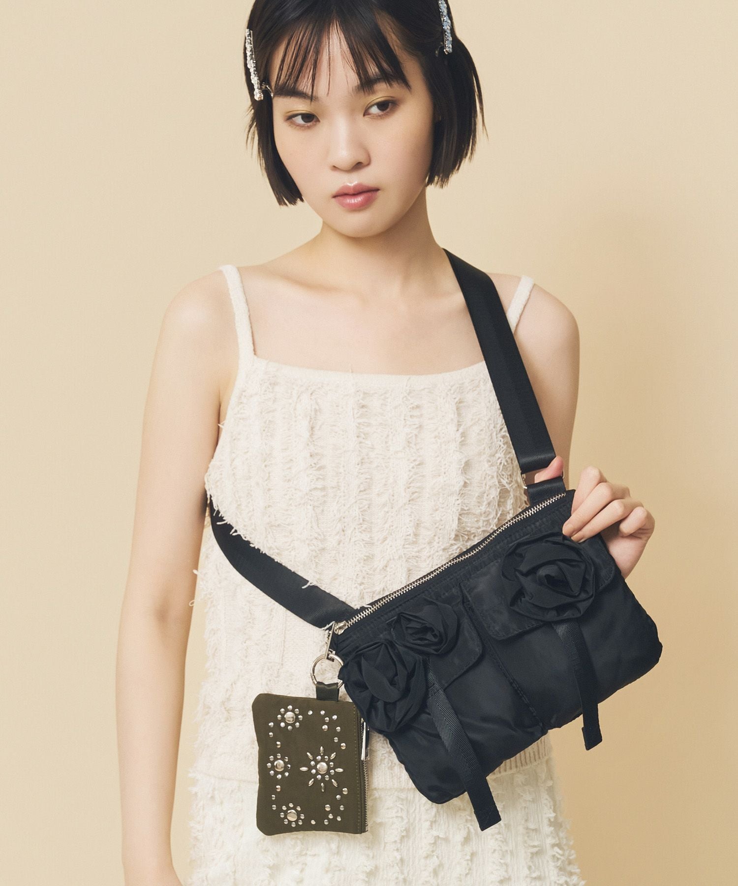 Casselini(キャセリーニ)スタッズポーチ | CASSELINI ONLINE SHOP