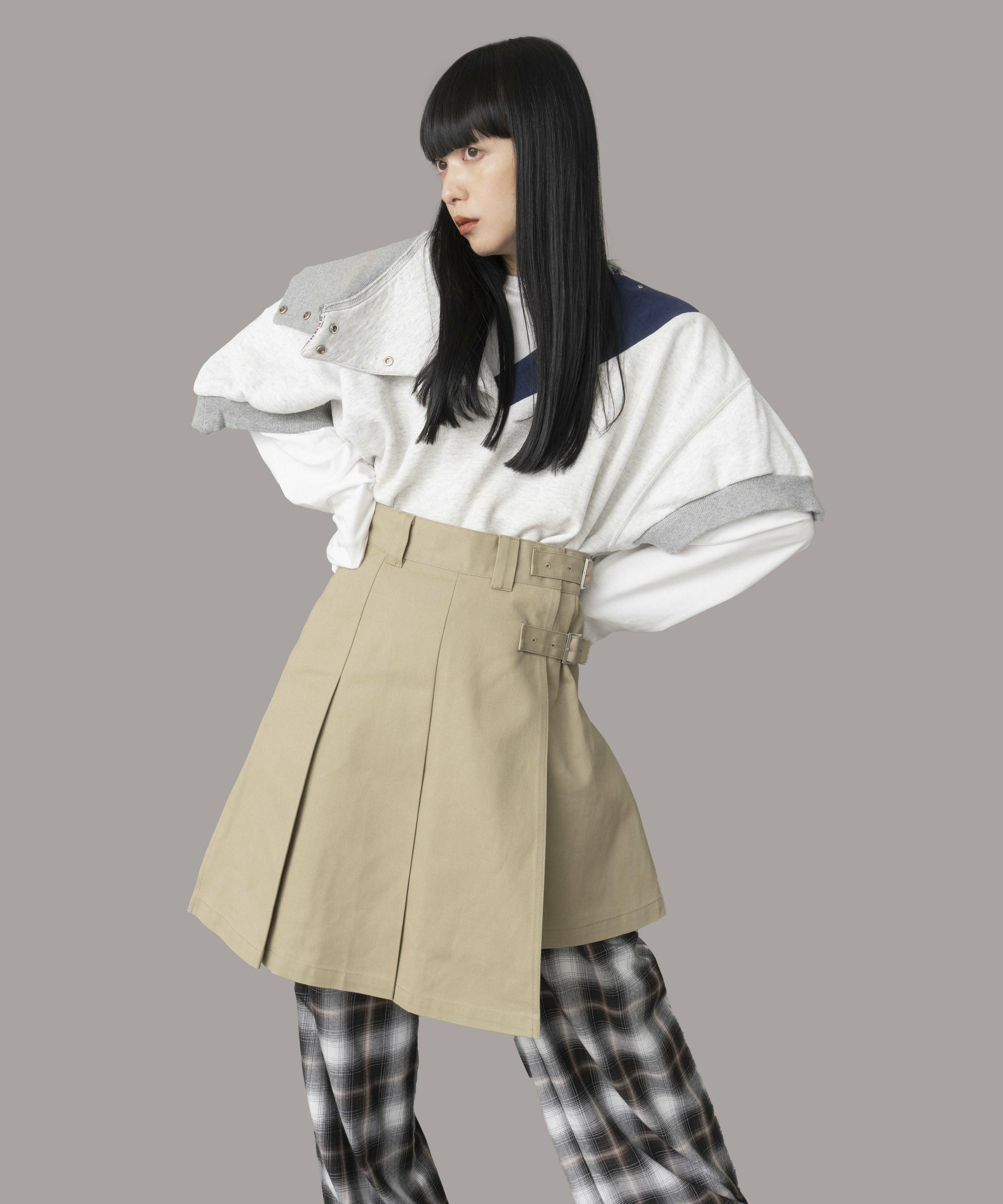 Casselini(キャセリーニ)【Dickies® × Casselini】ラップスカート