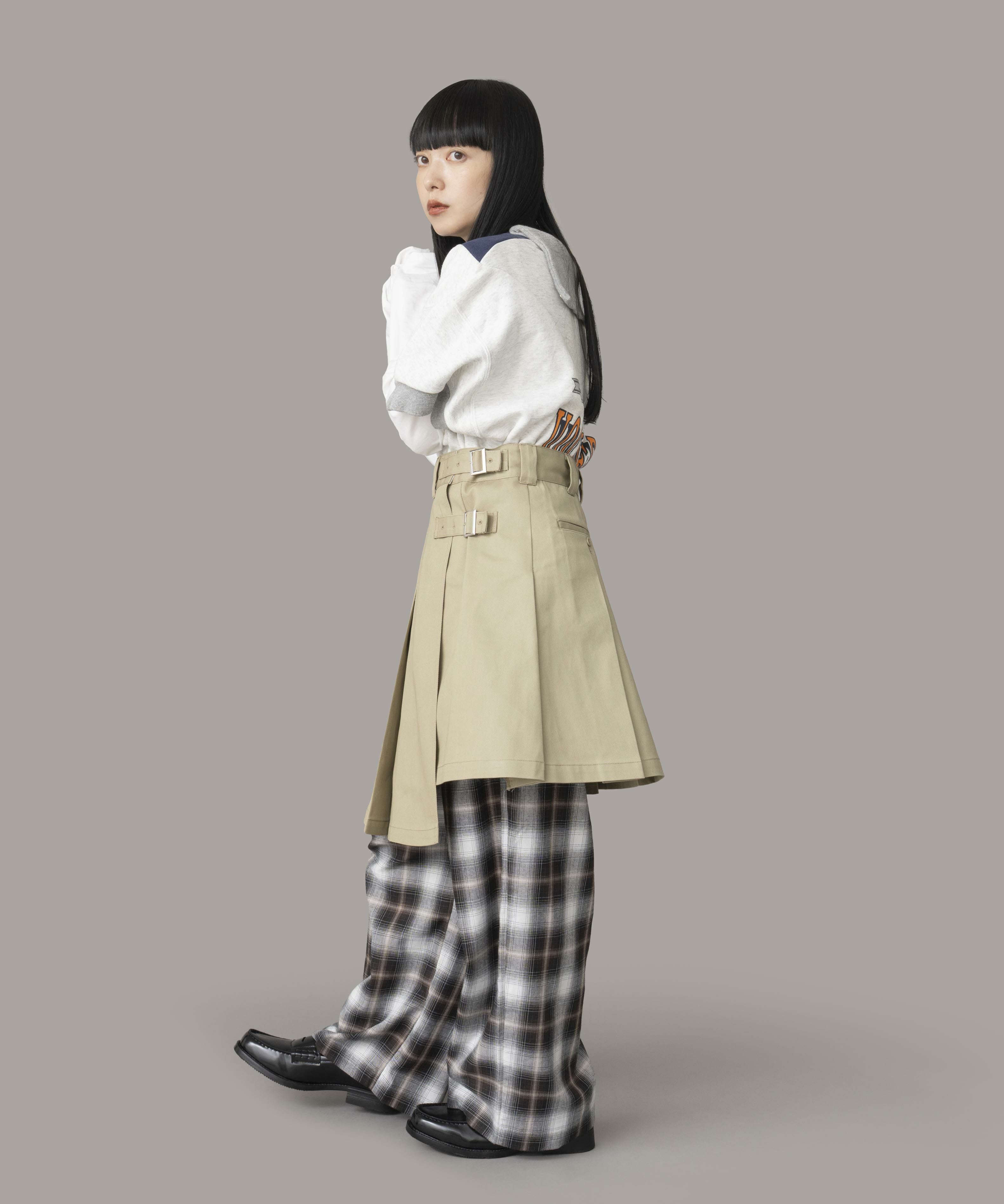 Casselini(キャセリーニ)【Dickies® × Casselini】ラップスカート