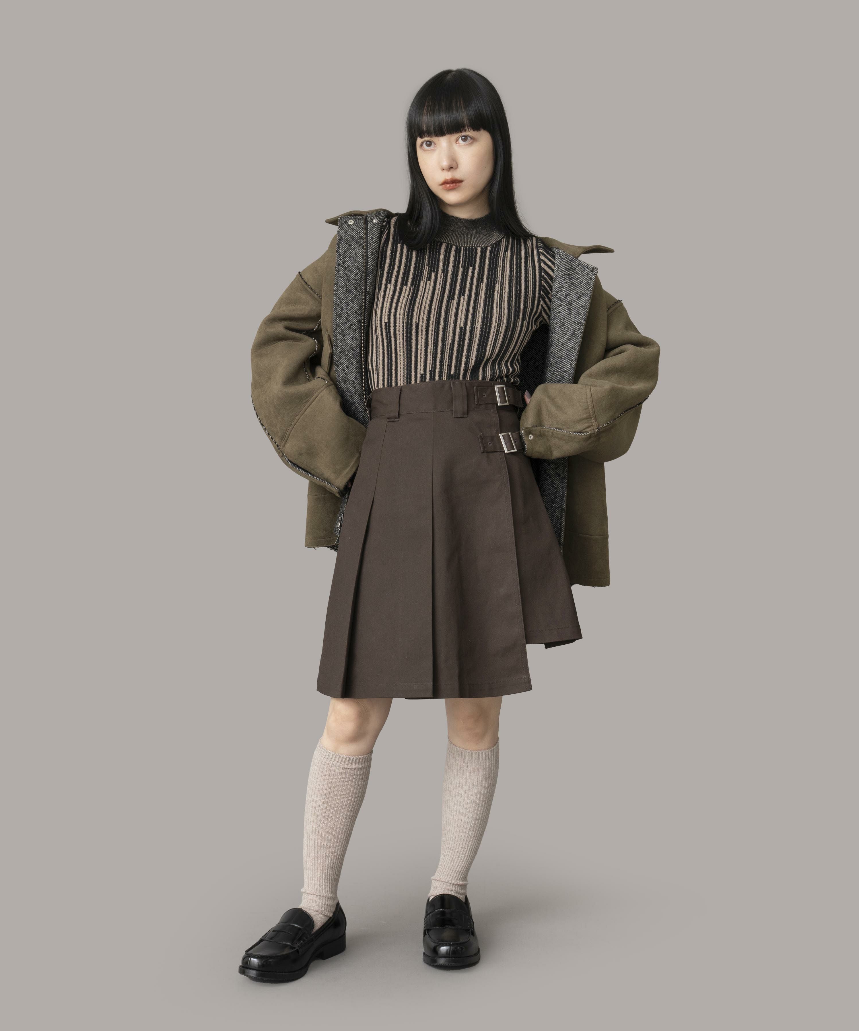 Casselini(キャセリーニ)【Dickies® × Casselini】ラップスカート