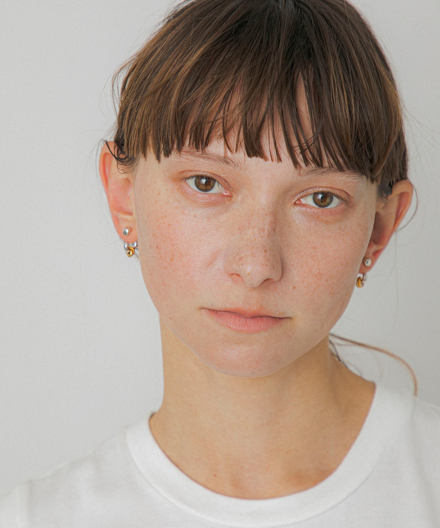 LAPUIS] Drop flow coil pierced earrings | CASSELINI ONLINE SHOP
