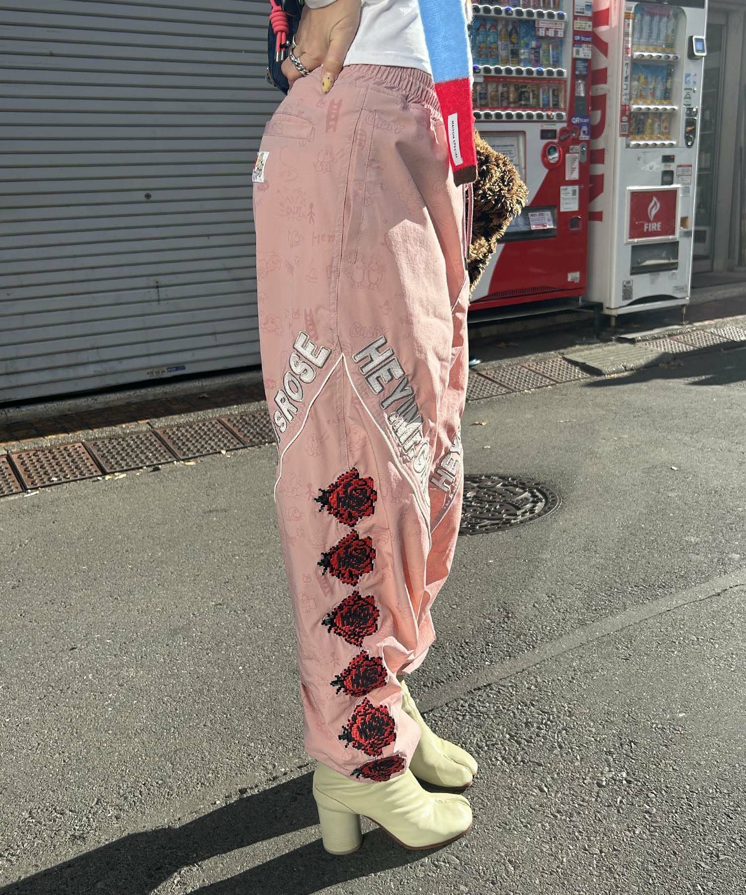 HEY! Mrs ROSE(ヘイ！ミセスローズ)HEY!Mr.GALFY 走り屋トラックパンツ
