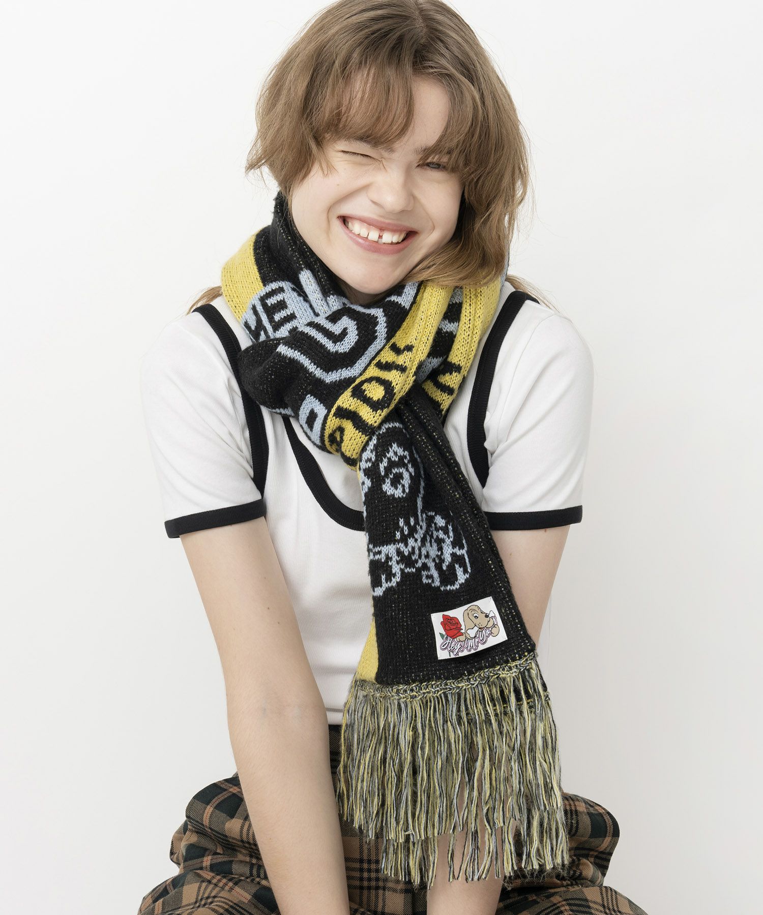 HEY! Mrs ROSE(ヘイ！ミセスローズ)HEY!Mr.GALFY みんなで応援マフラー