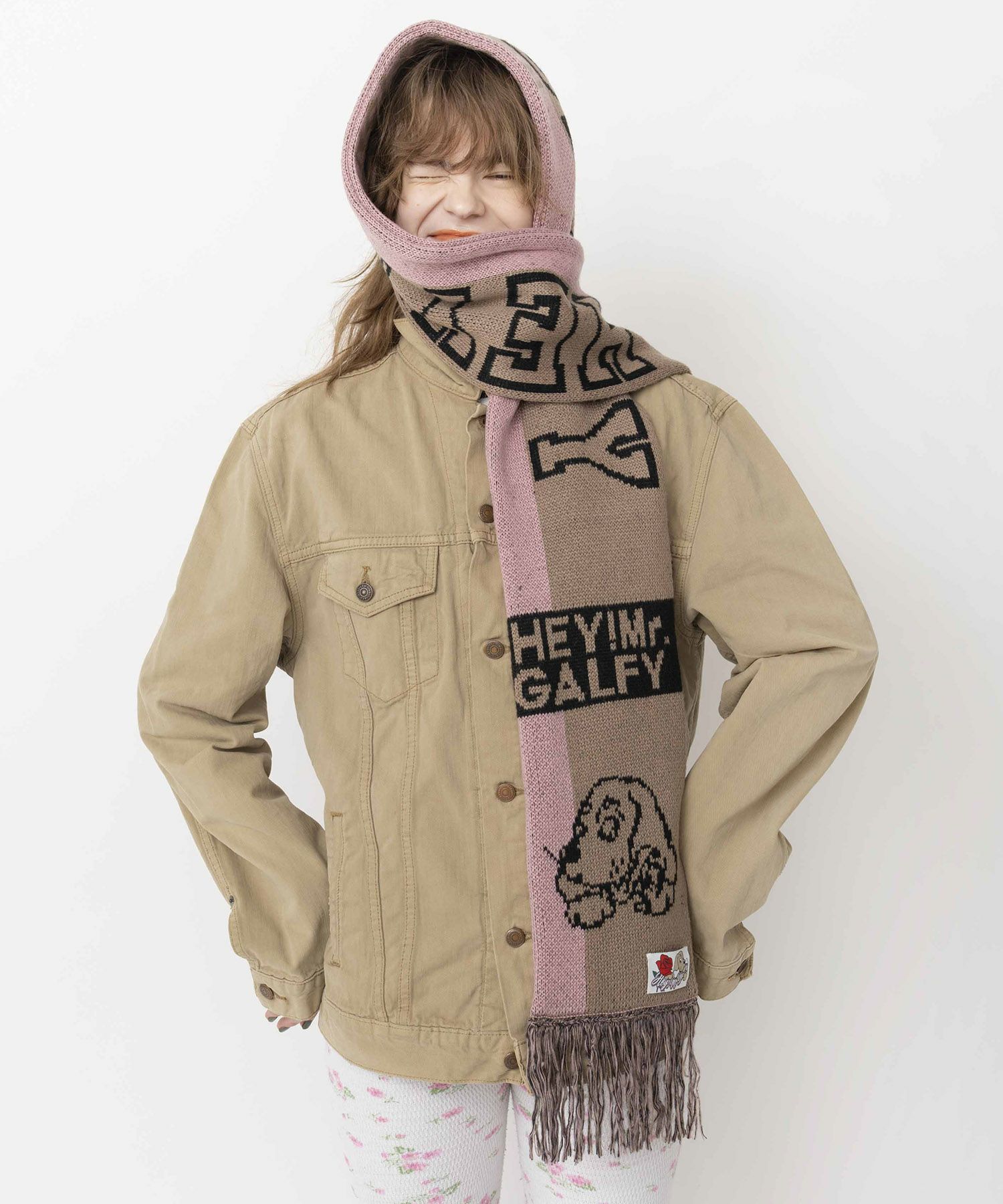 HEY! Mrs ROSE(ヘイ！ミセスローズ)HEY!Mr.GALFY みんなで応援マフラー