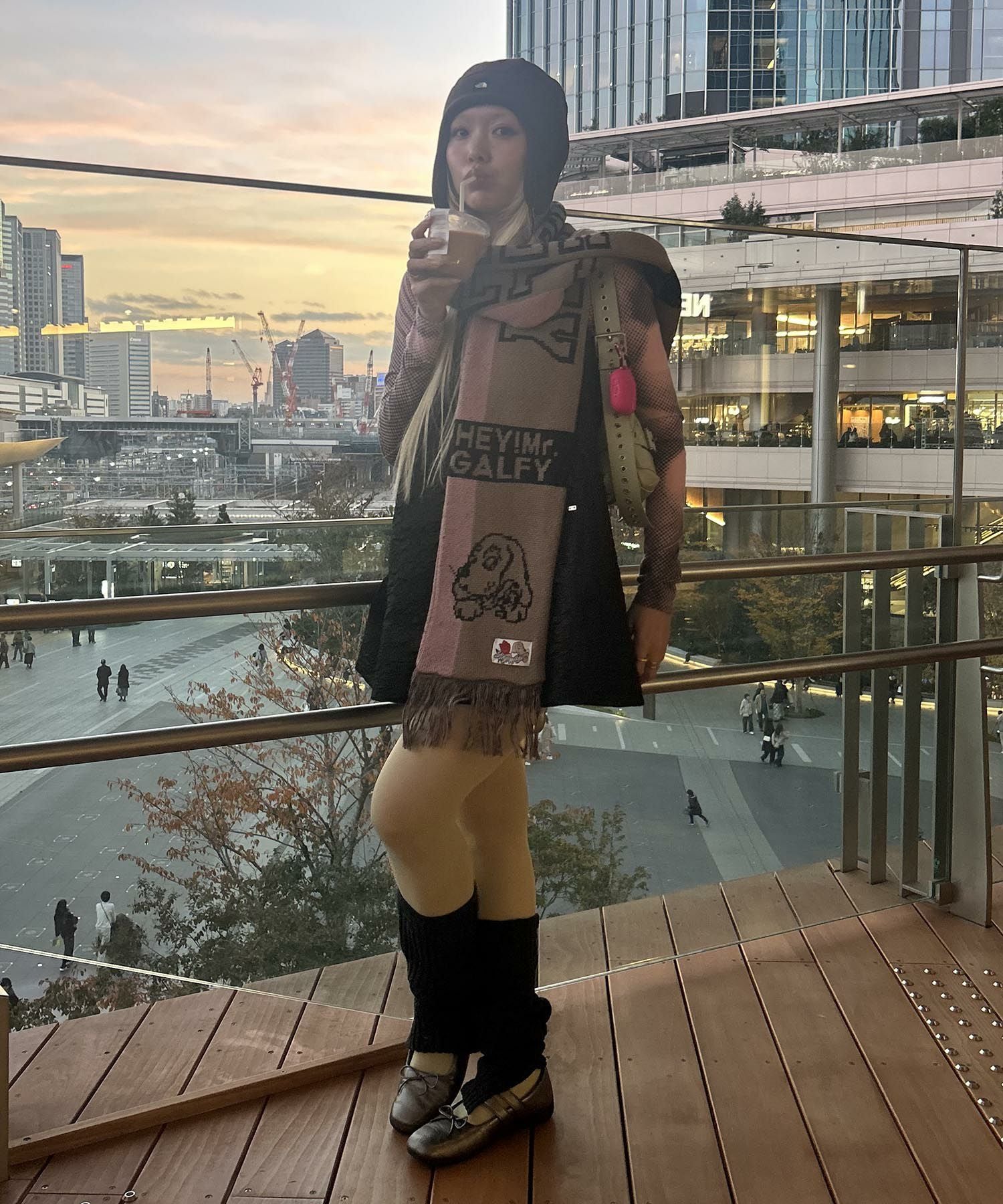 HEY! Mrs ROSE(ヘイ！ミセスローズ)HEY!Mr.GALFY みんなで応援マフラー