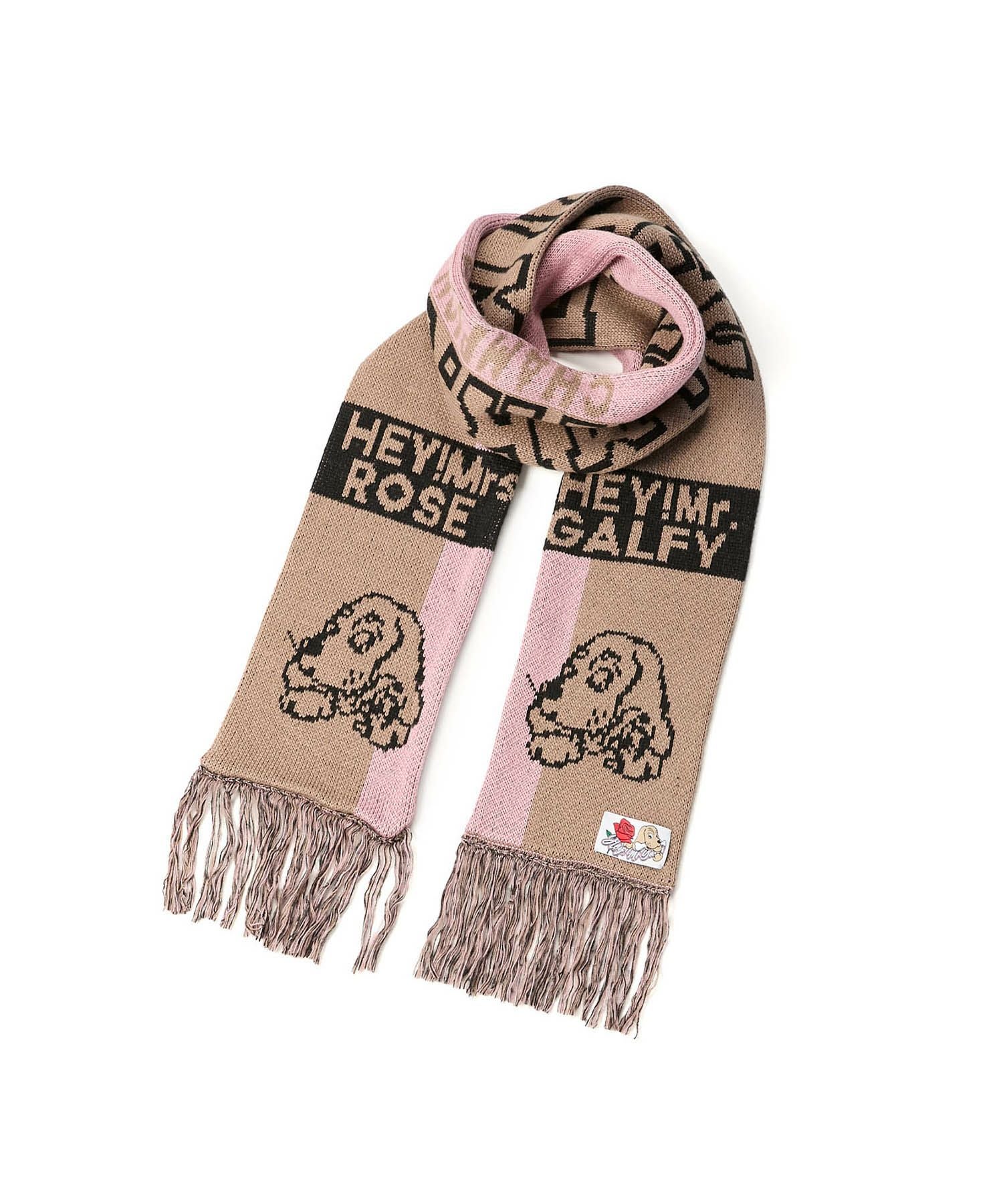 HEY! Mrs ROSE(ヘイ！ミセスローズ)HEY!Mr.GALFY みんなで応援マフラー