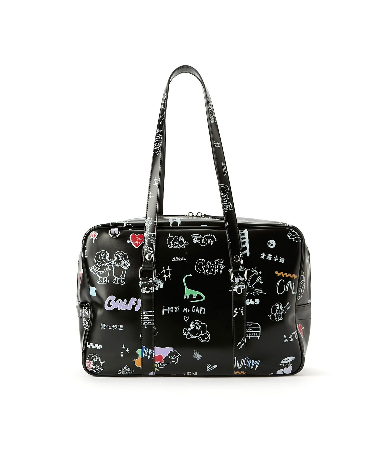 HEY! Mrs ROSE(ヘイ！ミセスローズ)HEY!Mr.GALFY らくがきSCHOOLBAG