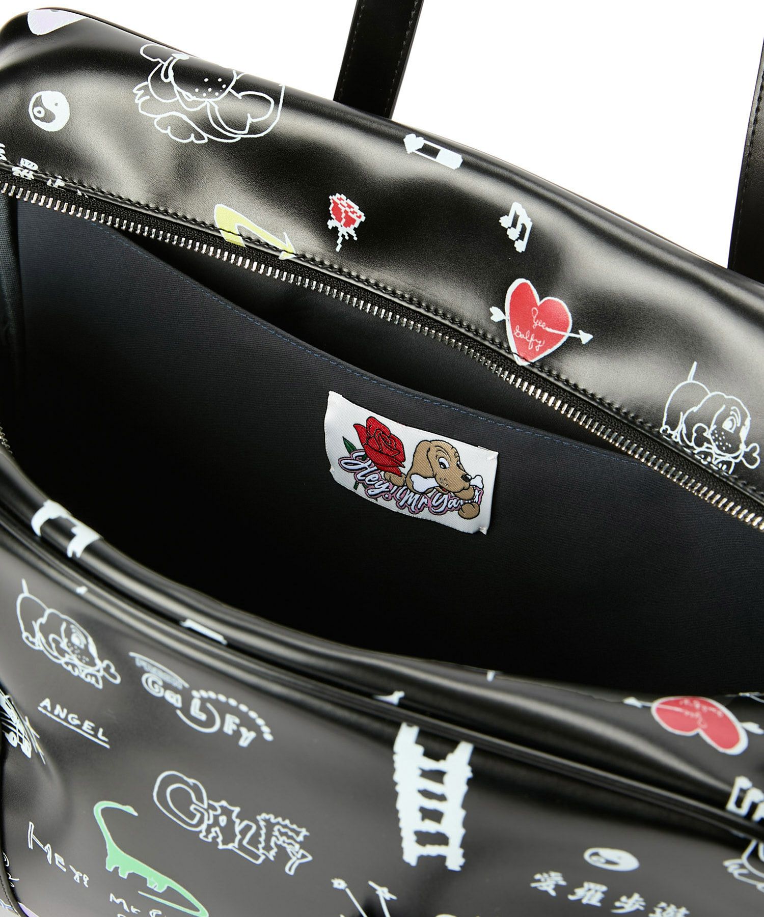 HEY! Mrs ROSE(ヘイ！ミセスローズ)HEY!Mr.GALFY らくがきSCHOOLBAG