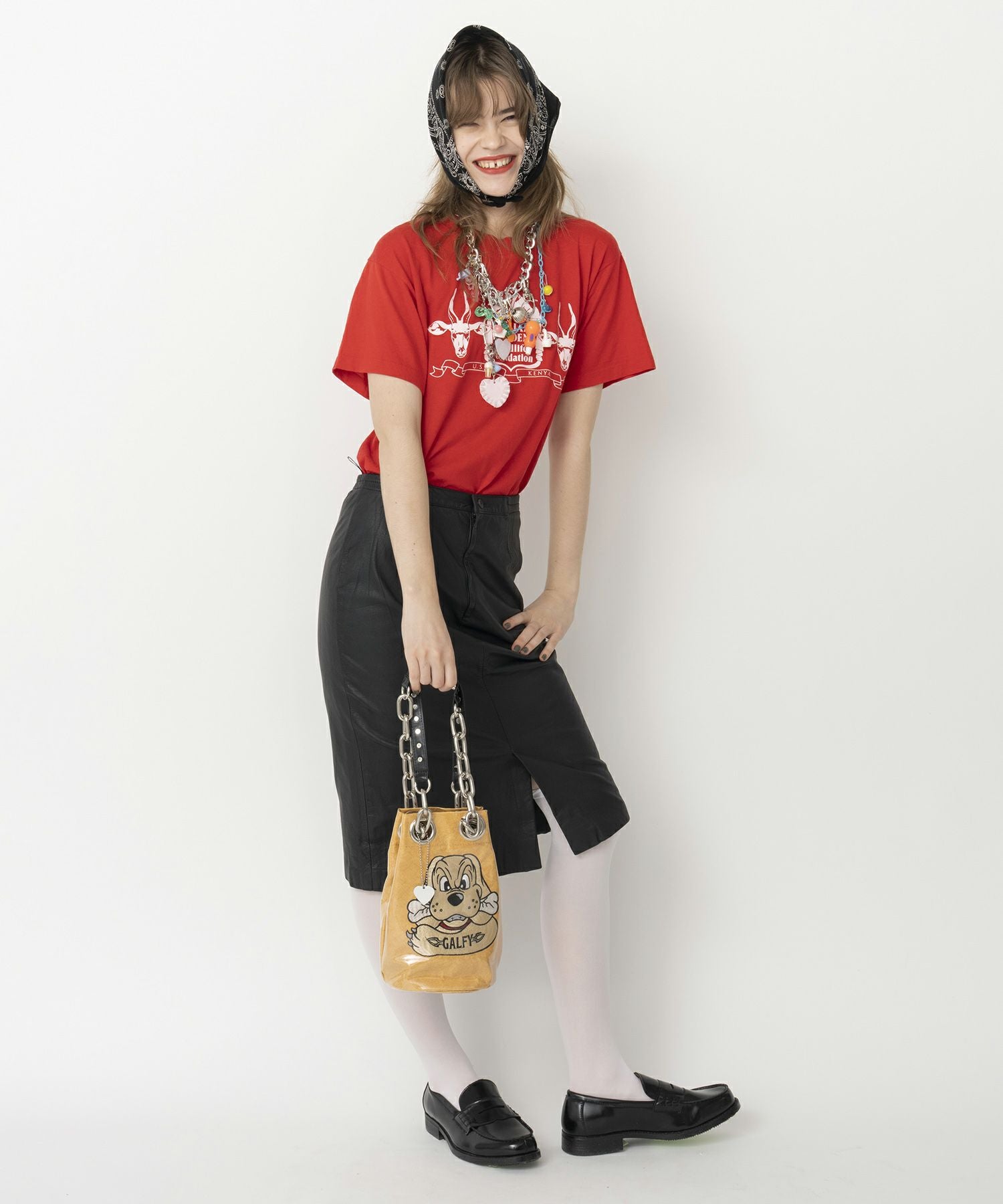 HEY! Mrs ROSE(ヘイ！ミセスローズ)HEY!Mr.GALFY シールド巾着