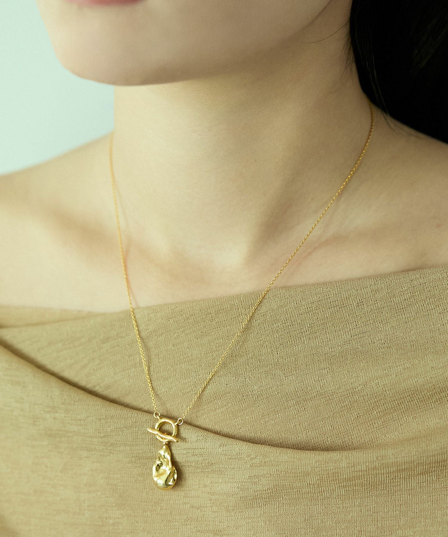 LAPUIS] Oyster 2way necklace | CASSELINI ONLINE SHOP