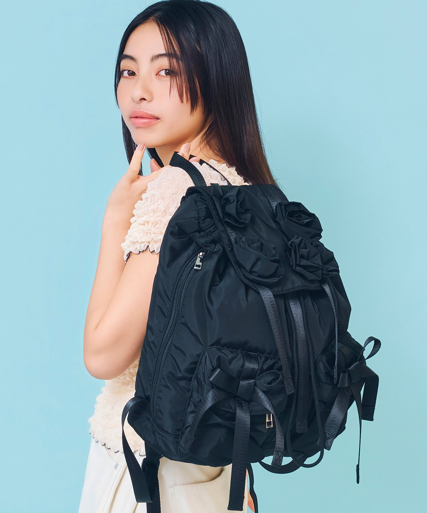 Casselini(キャセリーニ)バラモチーフバックパック | CASSELINI ONLINE