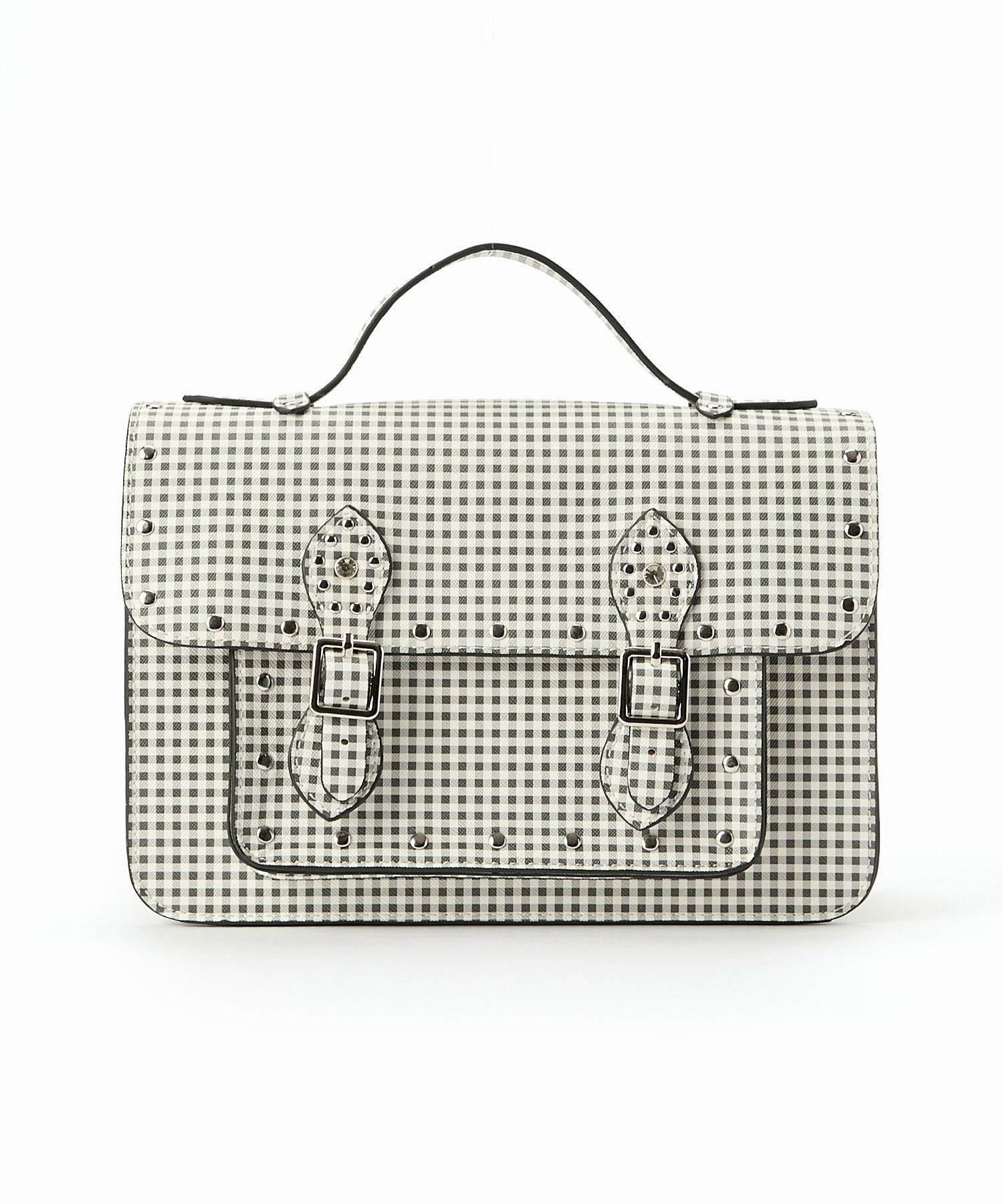 CK様時間限定レアパネル　マルチーズ【345】 Casselini(キャセリーニ)ギンガムサッチェルバッグ | CASSELINI ONLINE