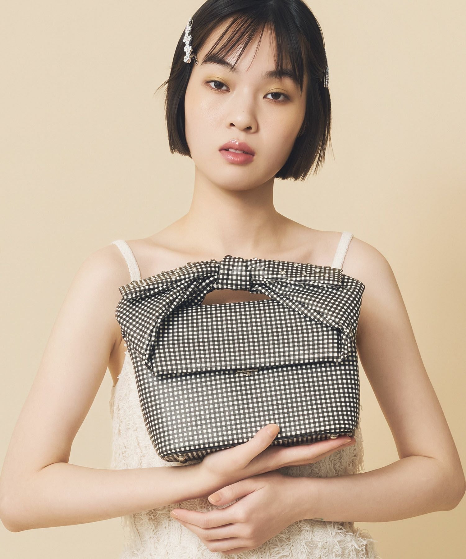 Casselini(キャセリーニ)ラインストーン×BOWバッグ | CASSELINI ONLINE