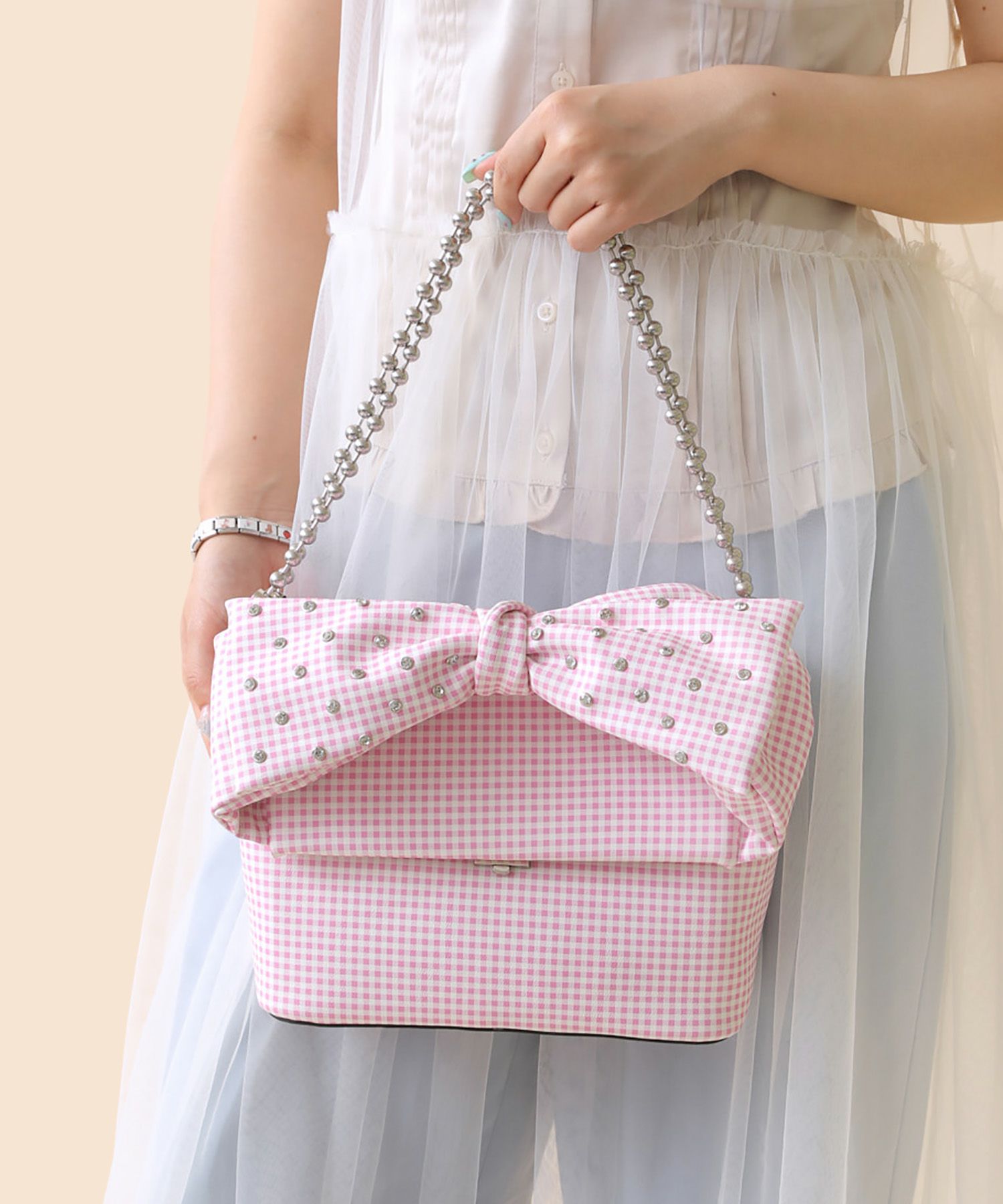 Casselini(キャセリーニ)ラインストーン×BOWバッグ | CASSELINI ONLINE