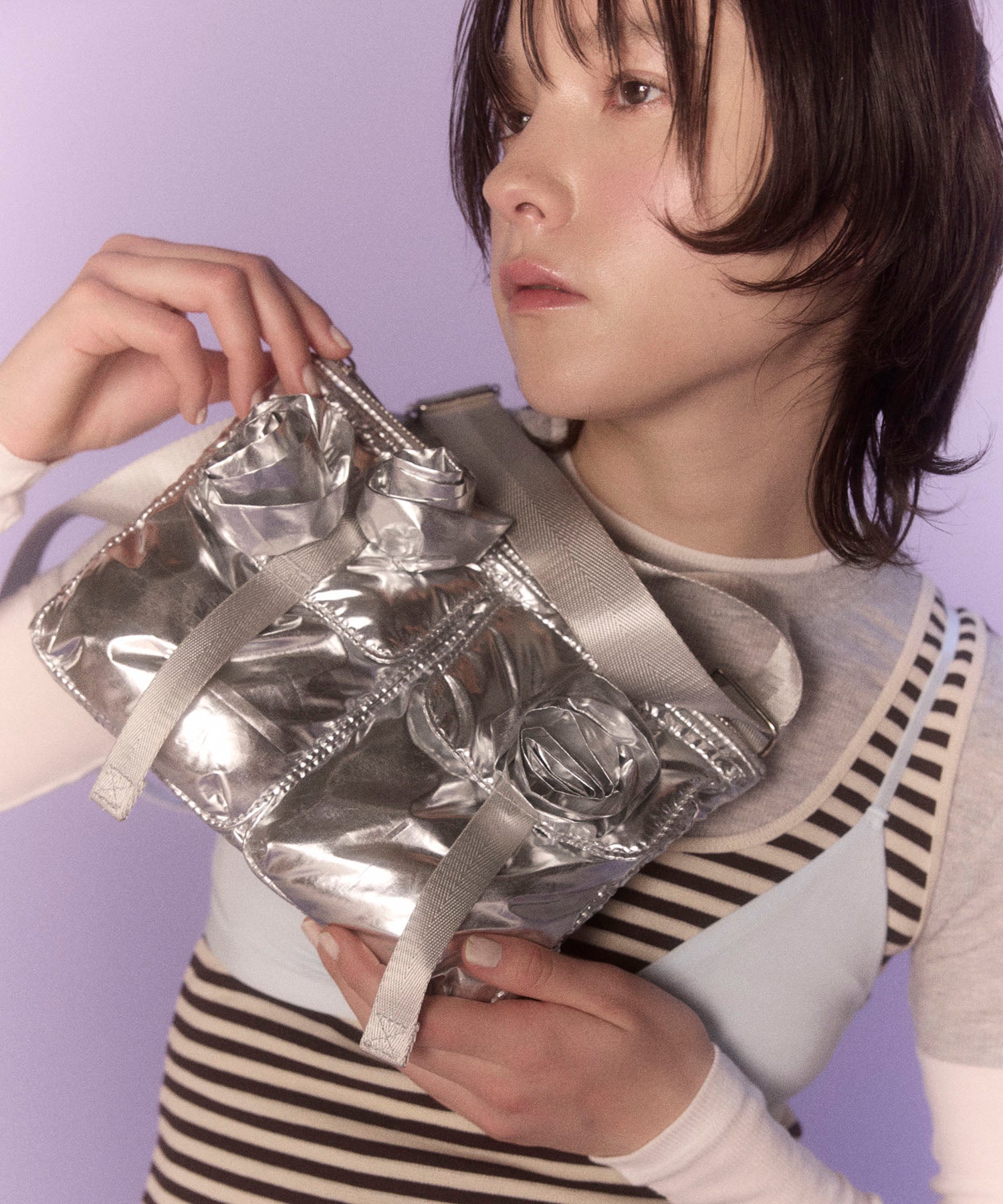 Casselini(キャセリーニ)バラモチーフミニショルダー | CASSELINI