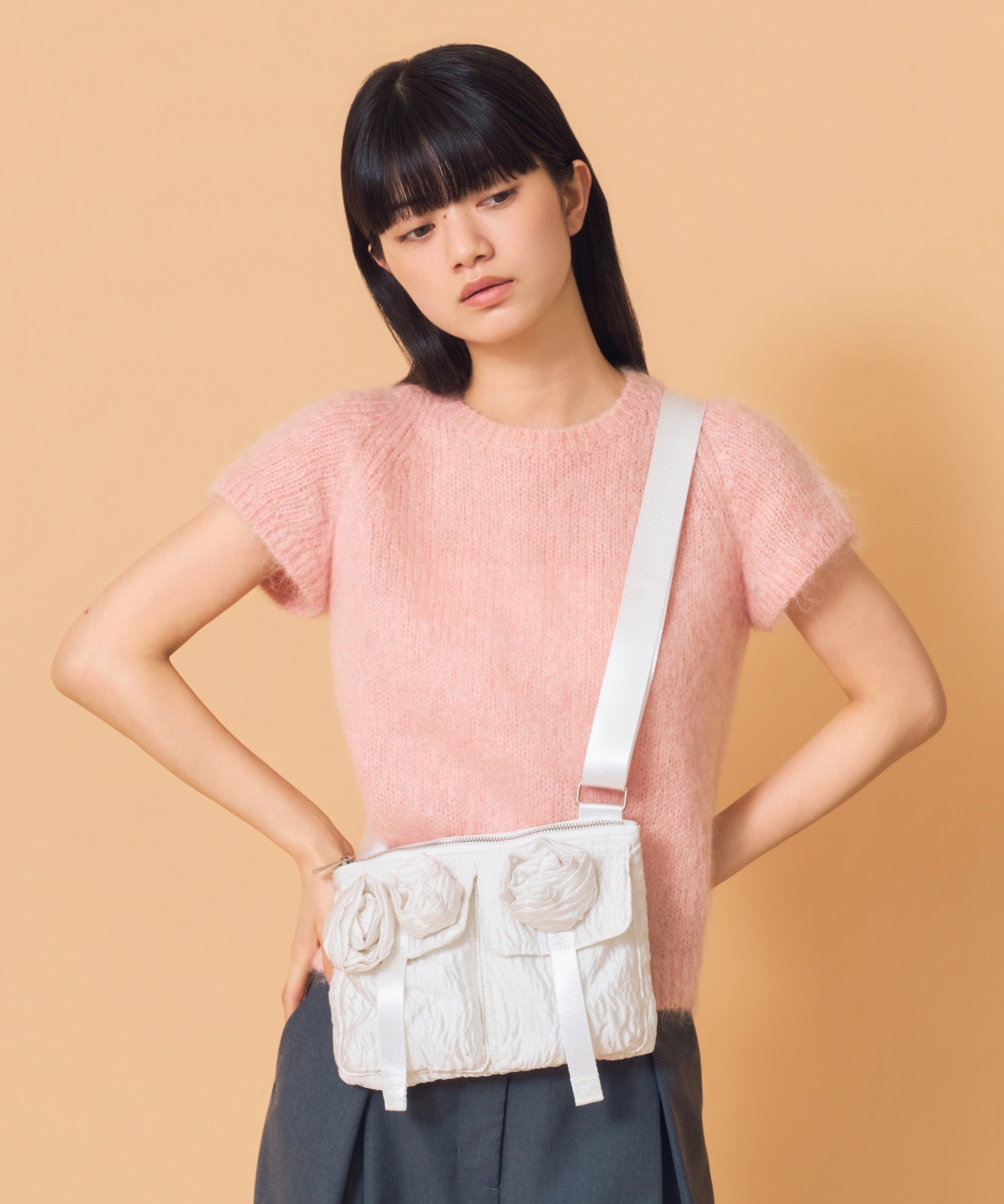 Casselini(キャセリーニ)バラモチーフミニショルダー | CASSELINI