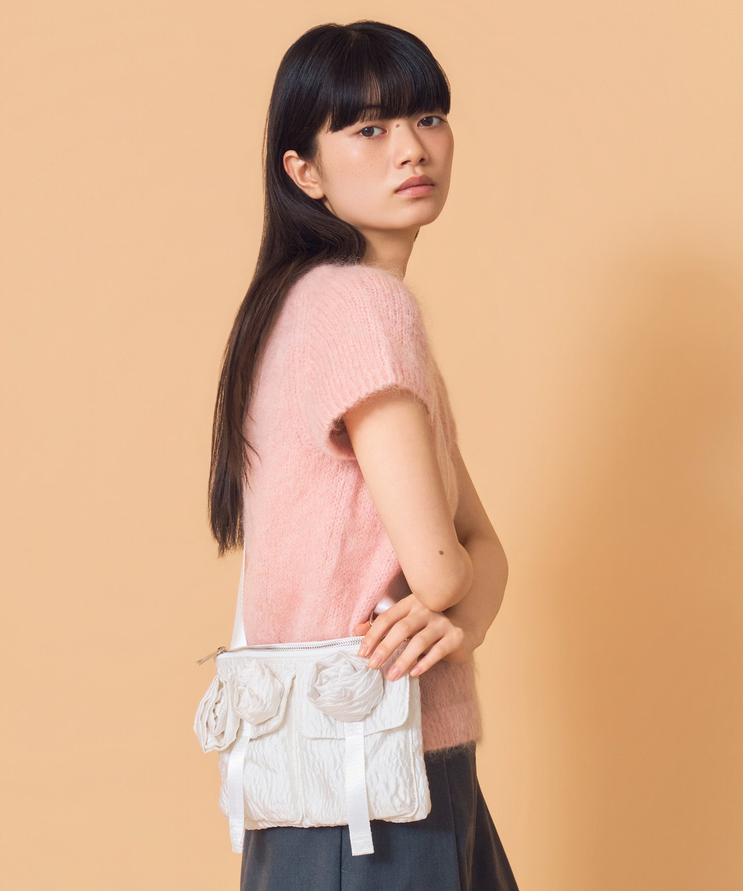Casselini(キャセリーニ)バラモチーフミニショルダー | CASSELINI