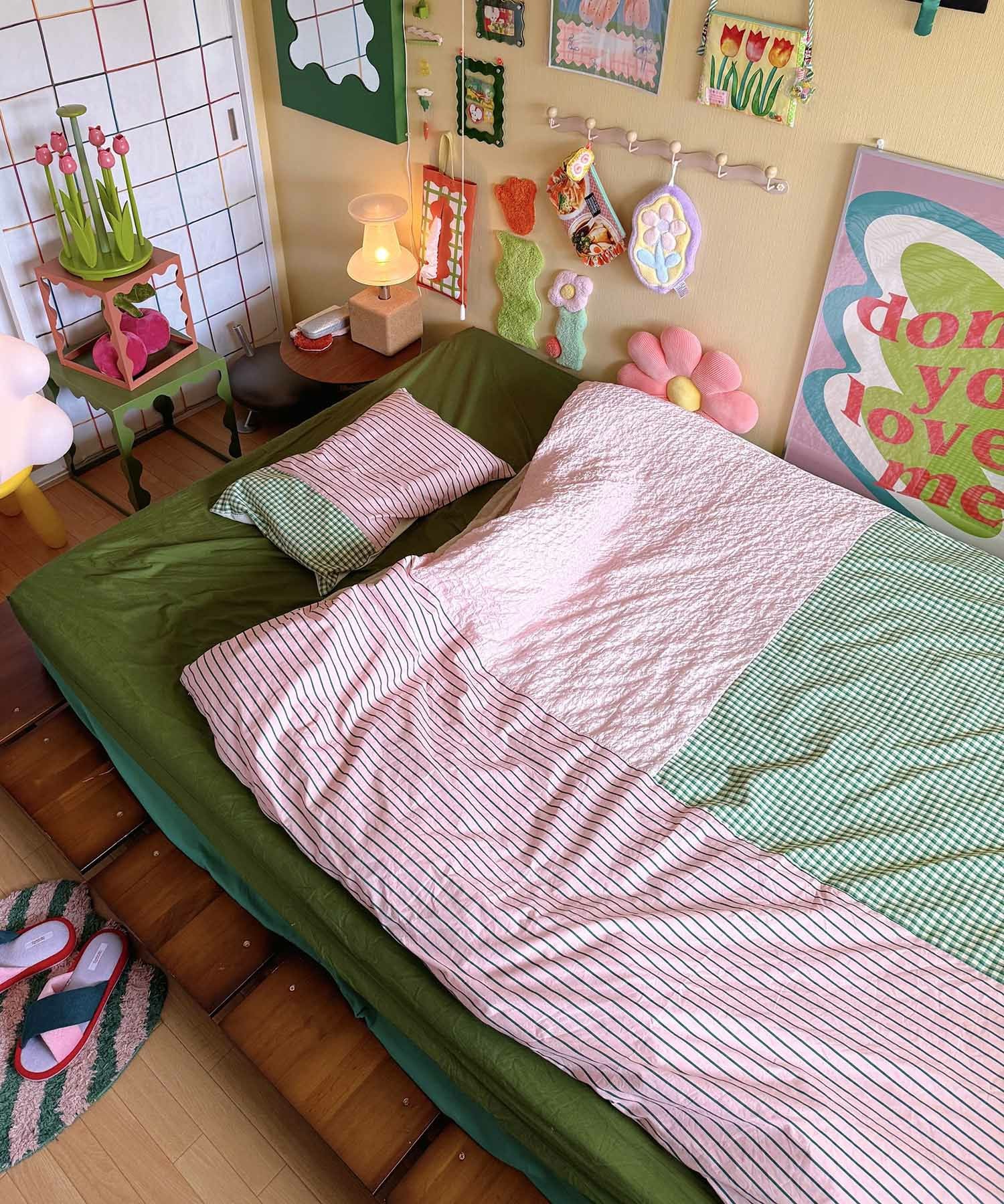 Casselini HOME(キャセリーニ ホーム)パッチワーク布団カバー