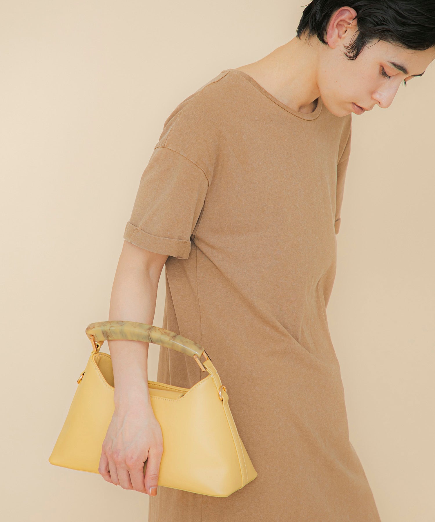 LE VERNIS] Marble horn SQ bag | CASSELINI ONLINE SHOP