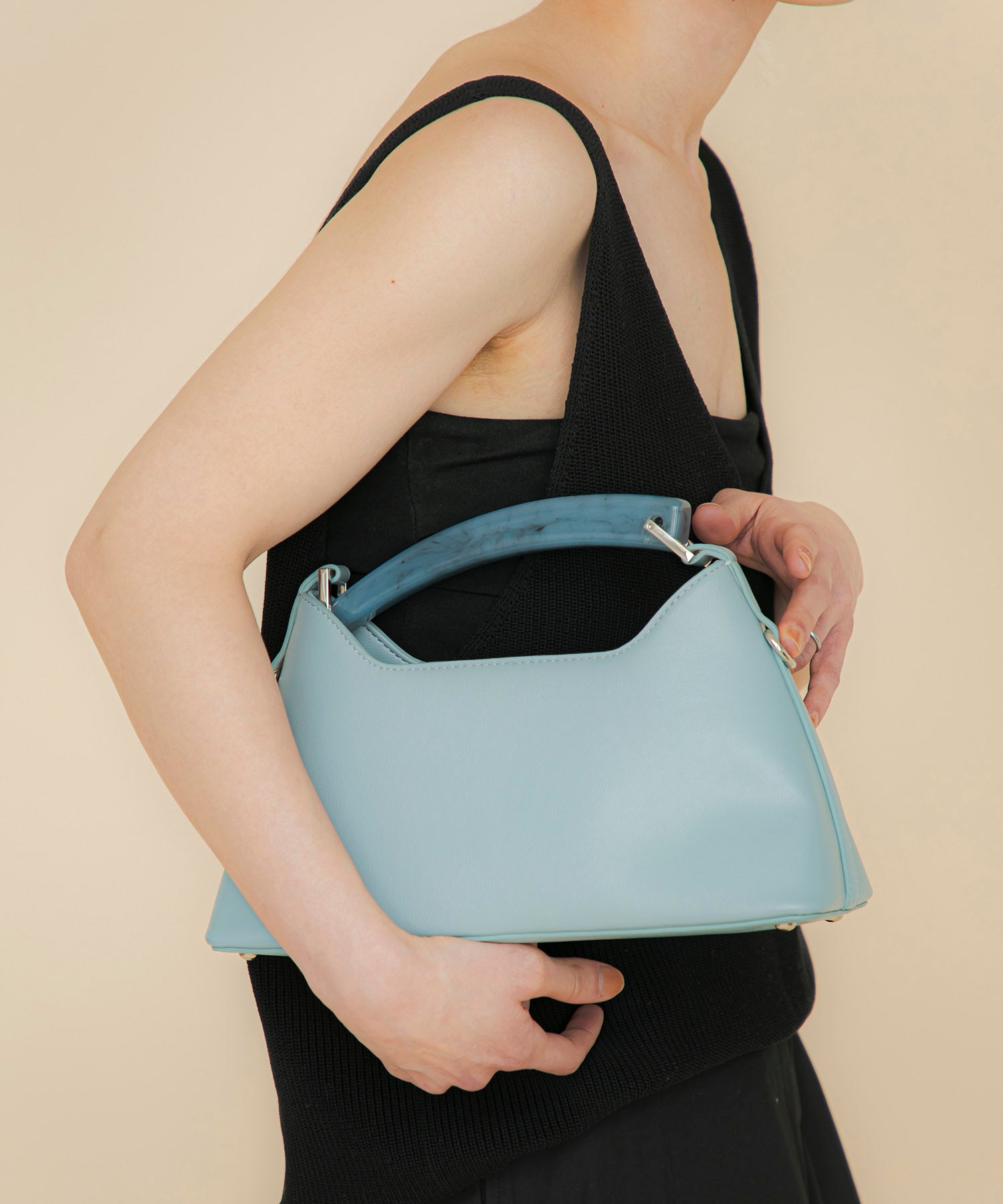 LE VERNIS] Marble horn SQ bag | CASSELINI ONLINE SHOP