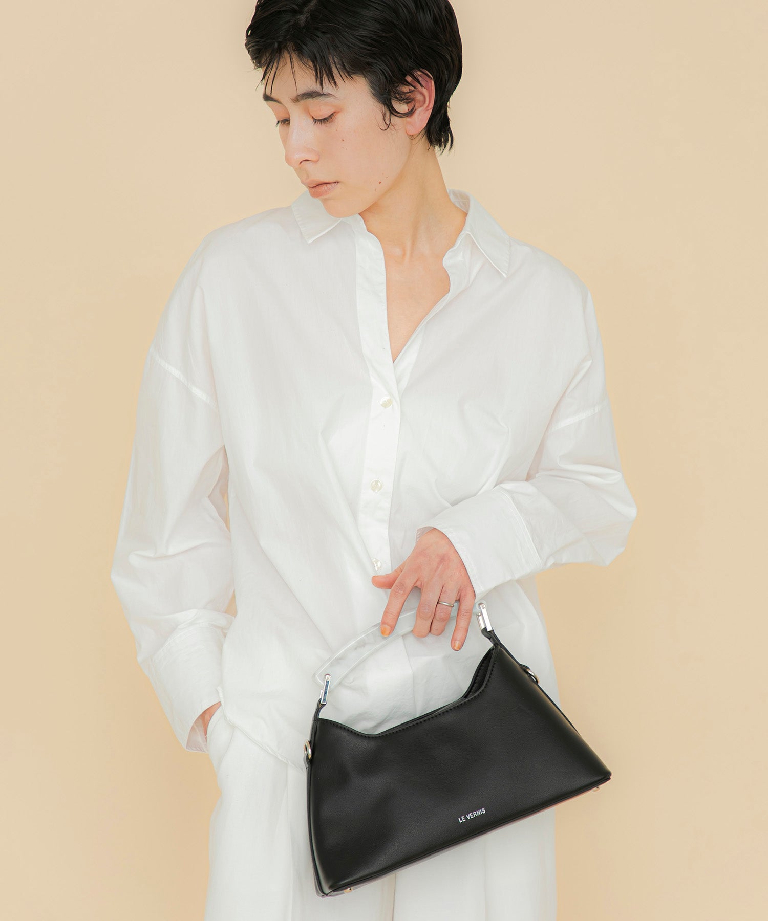 LE VERNIS] Marble horn SQ bag | CASSELINI ONLINE SHOP